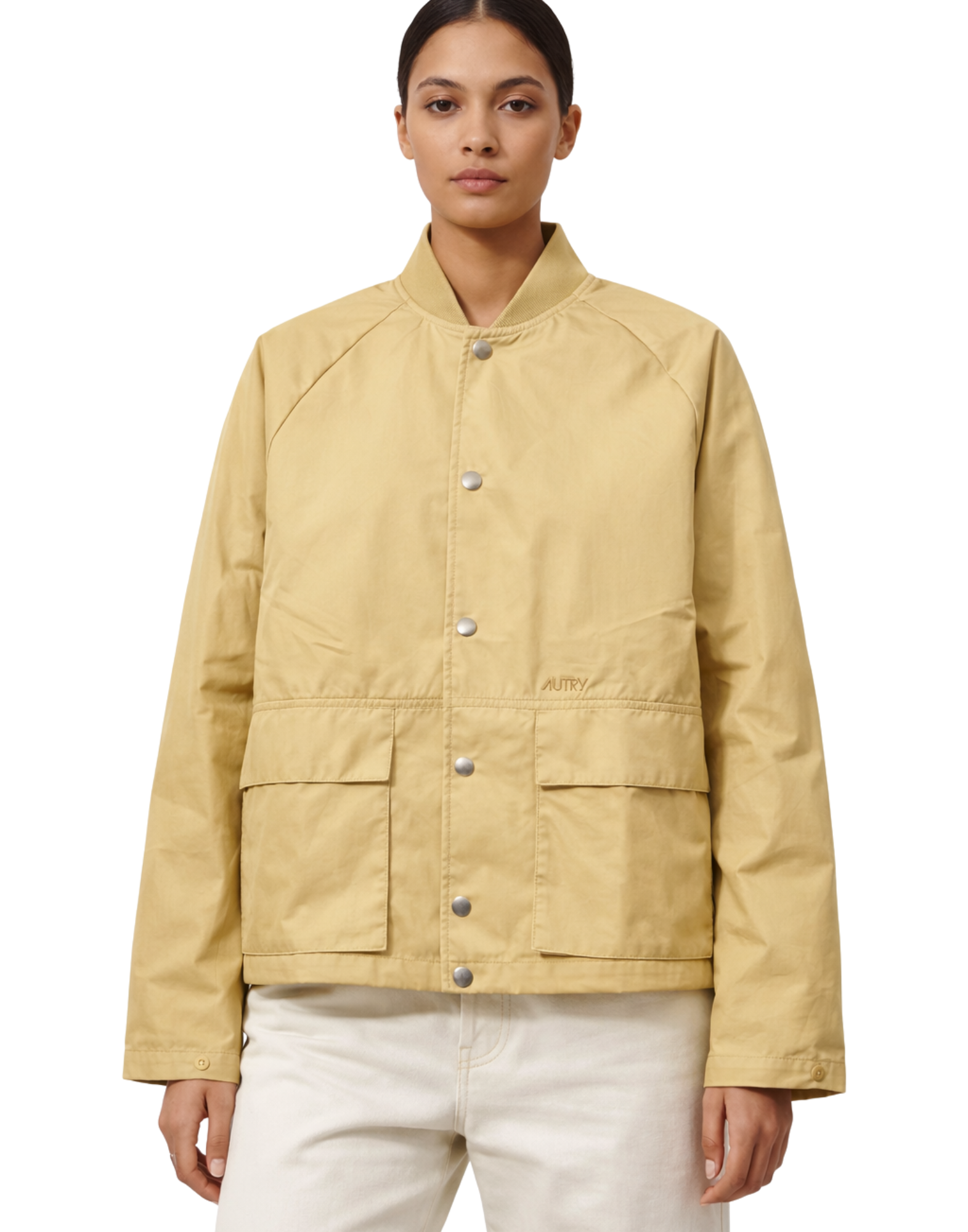 Cropped Nylon Biscuit Women’s Jacket