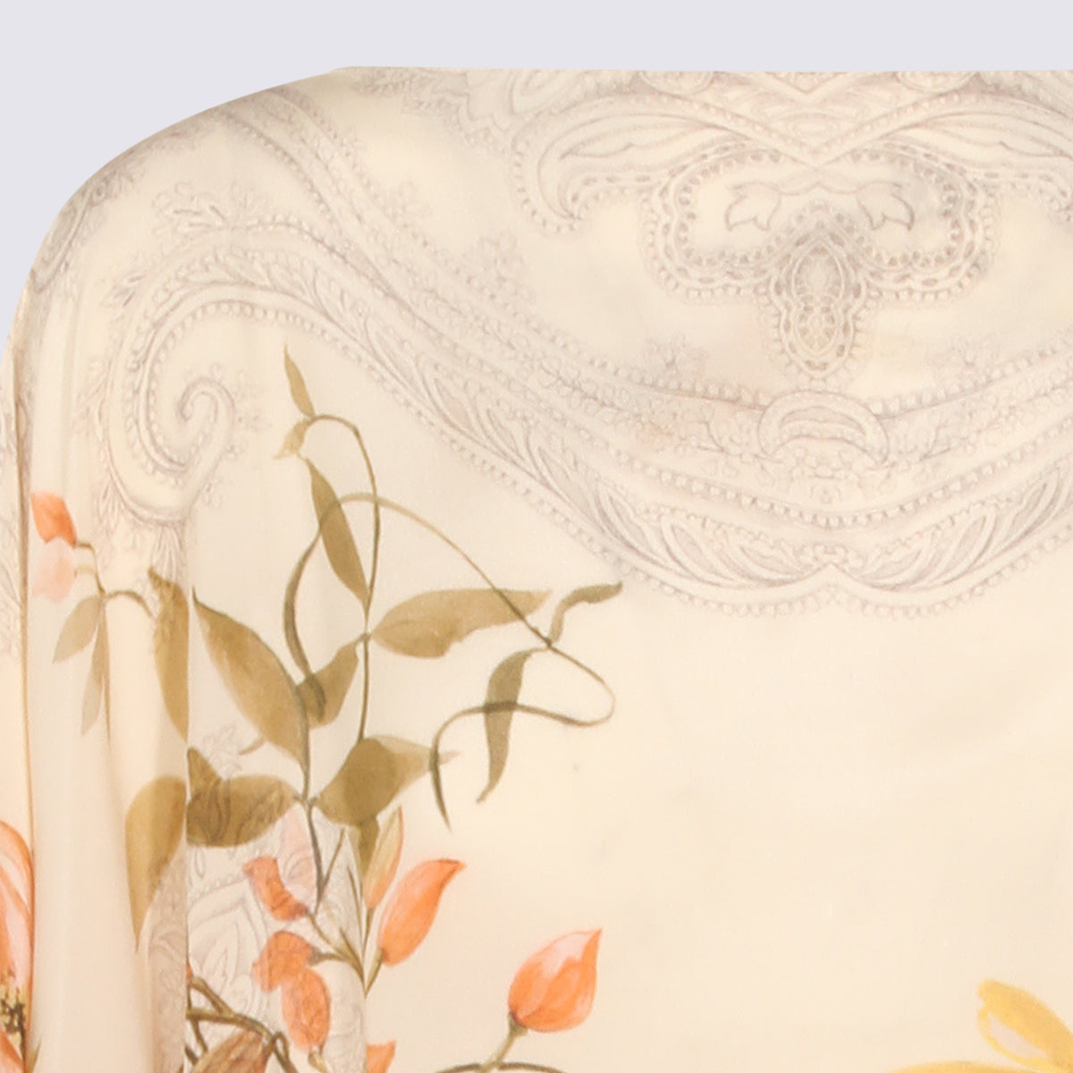 White Silk Top