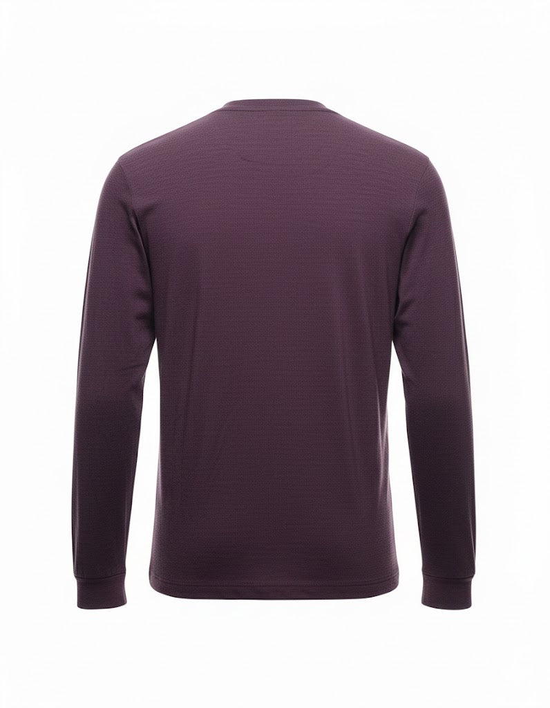 Men’S Fine Wool Long-Sleeve T-Shirt