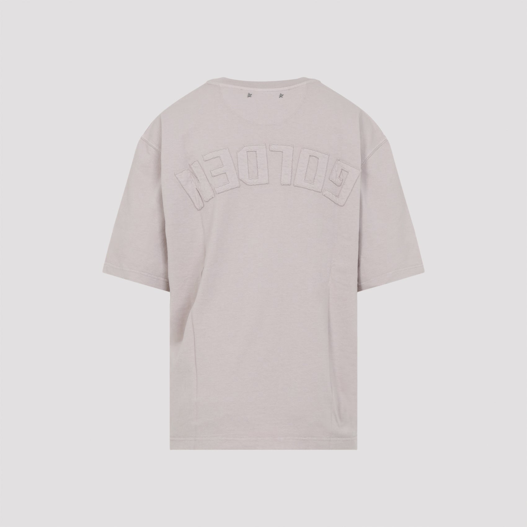 Relaxed Fit Cotton T-Shirt With Textured Logo Detail