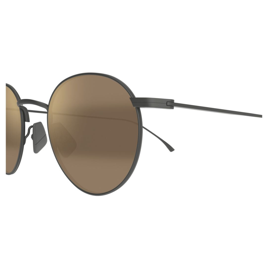Kaapeha Round Lens Sunglasses with Adjustable Nose Pads