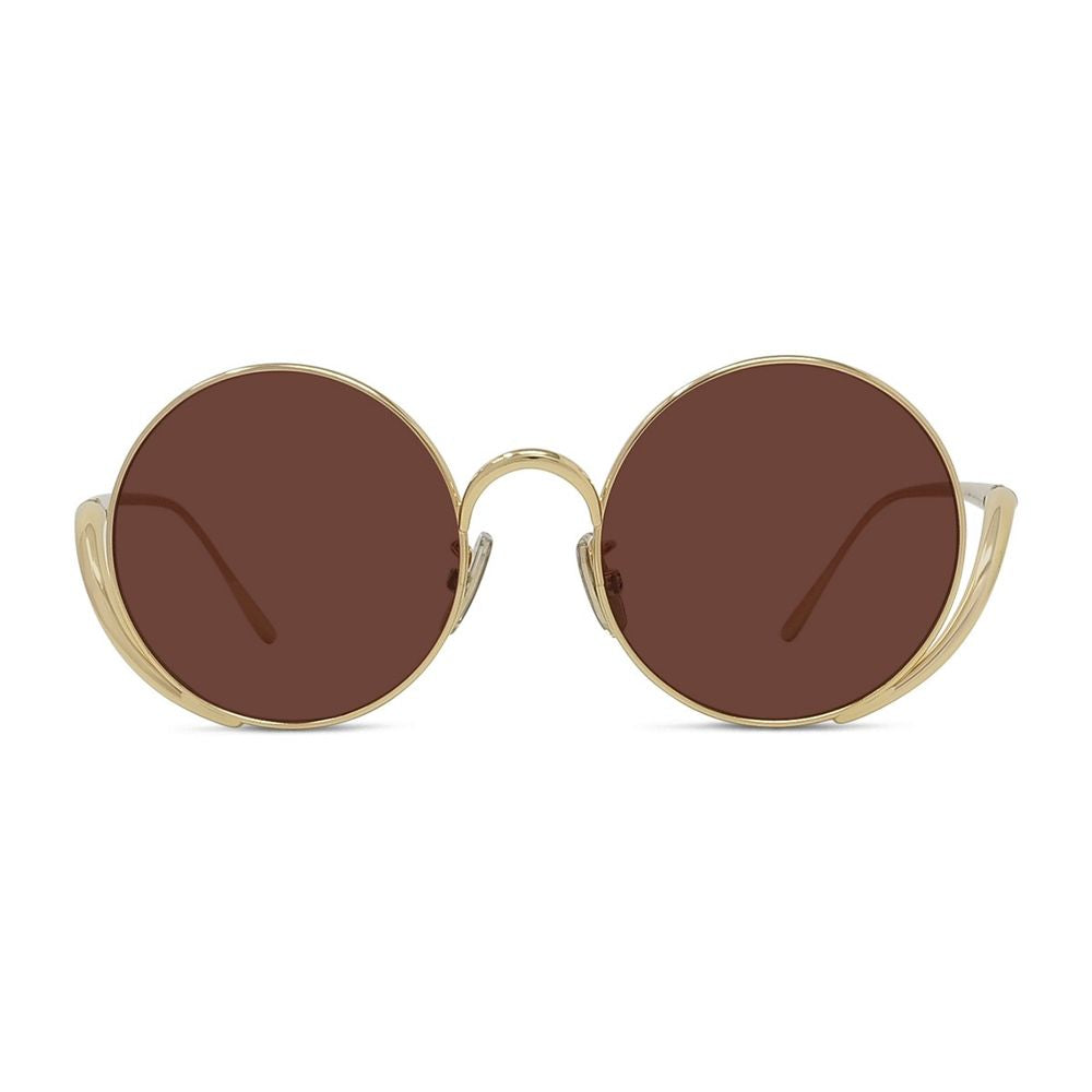 Round Sunglasses LW40187U Gold
