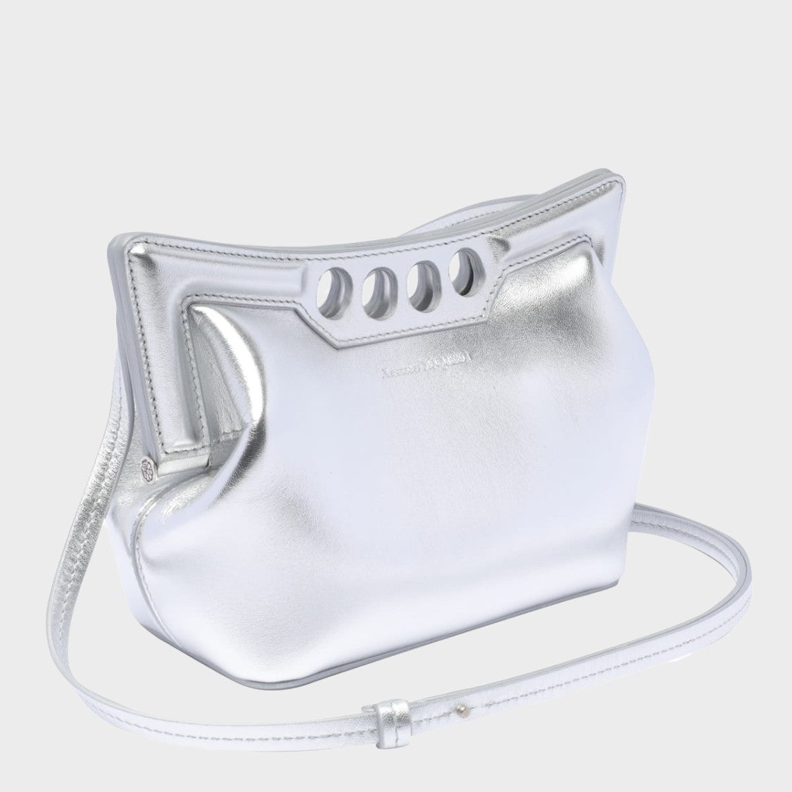 Structured Metallic Finish Bag