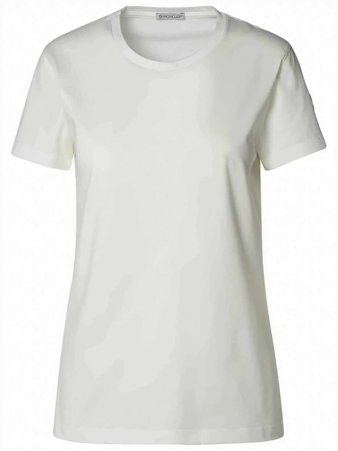 White Cotton Jersey T-Shirt