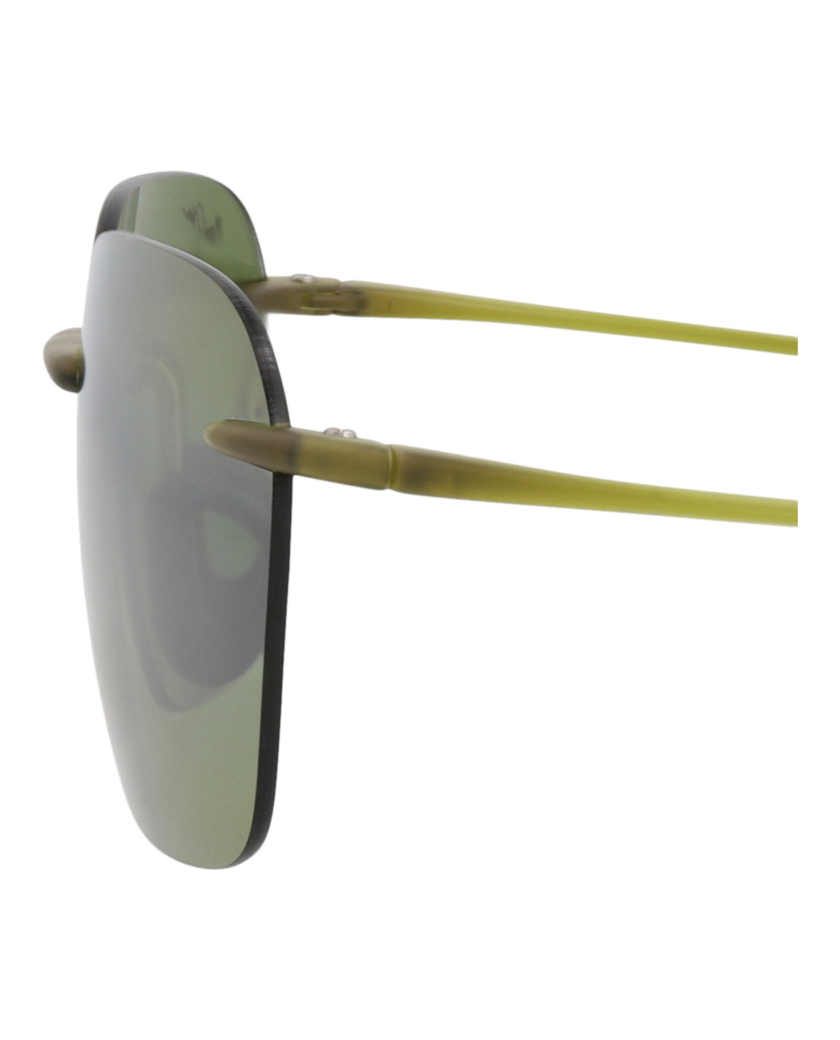 Square-Frame Injection Sunglasses