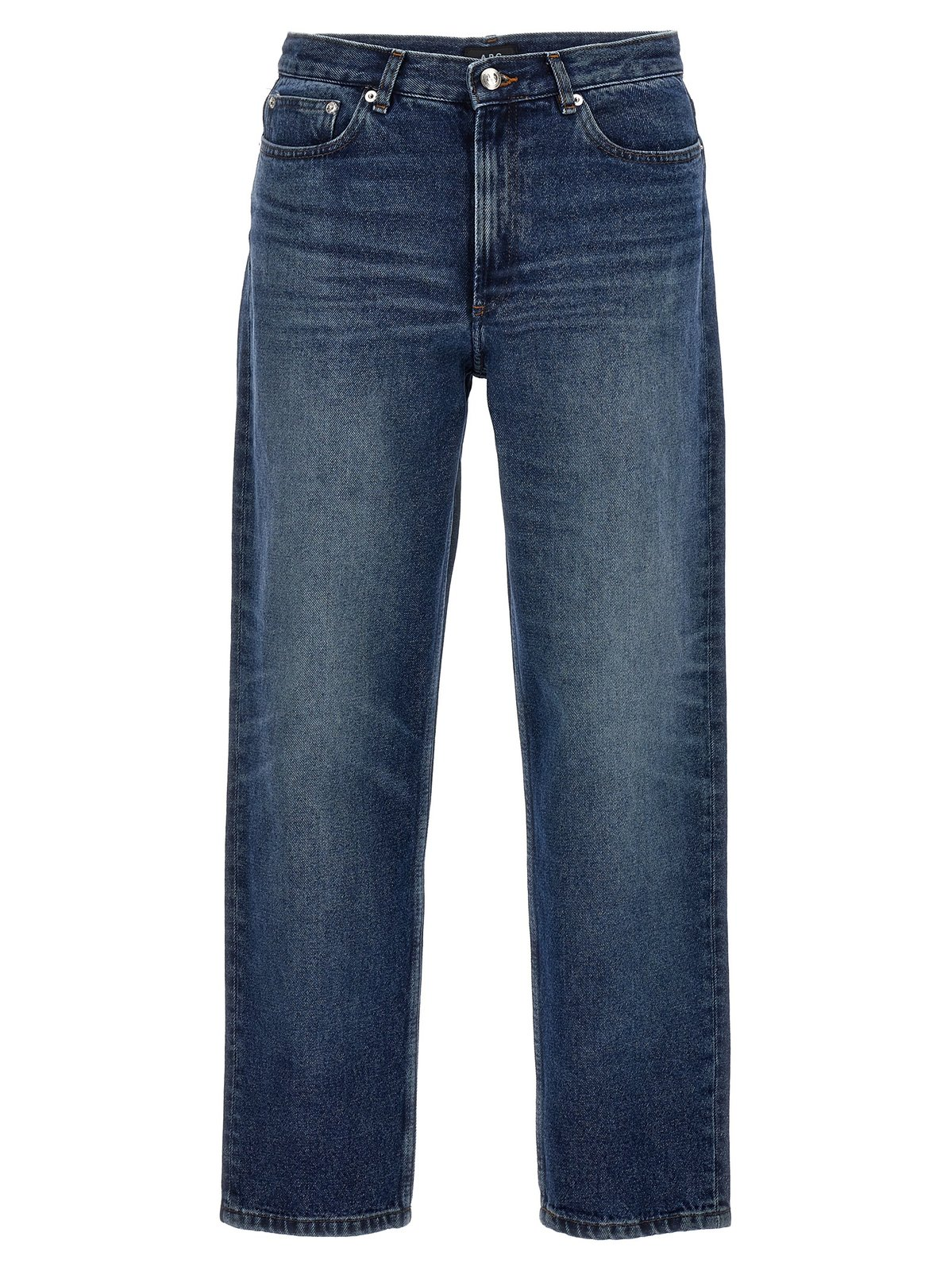Classic Straight-Leg Denim Pants