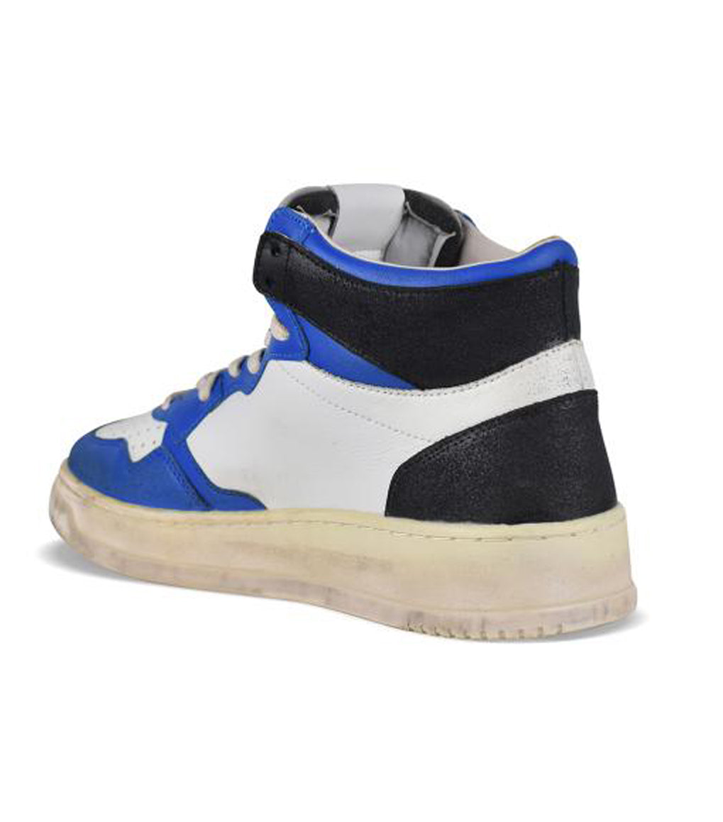 High-Top Sneakers with Smooth