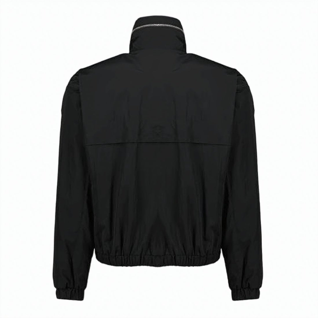 Nylon Casual Jacket with High Collar