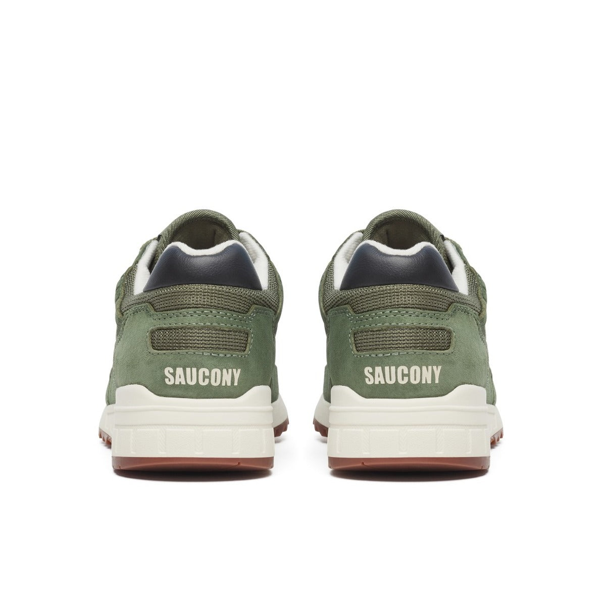 Rolive Green Suede And Leather Sneakers