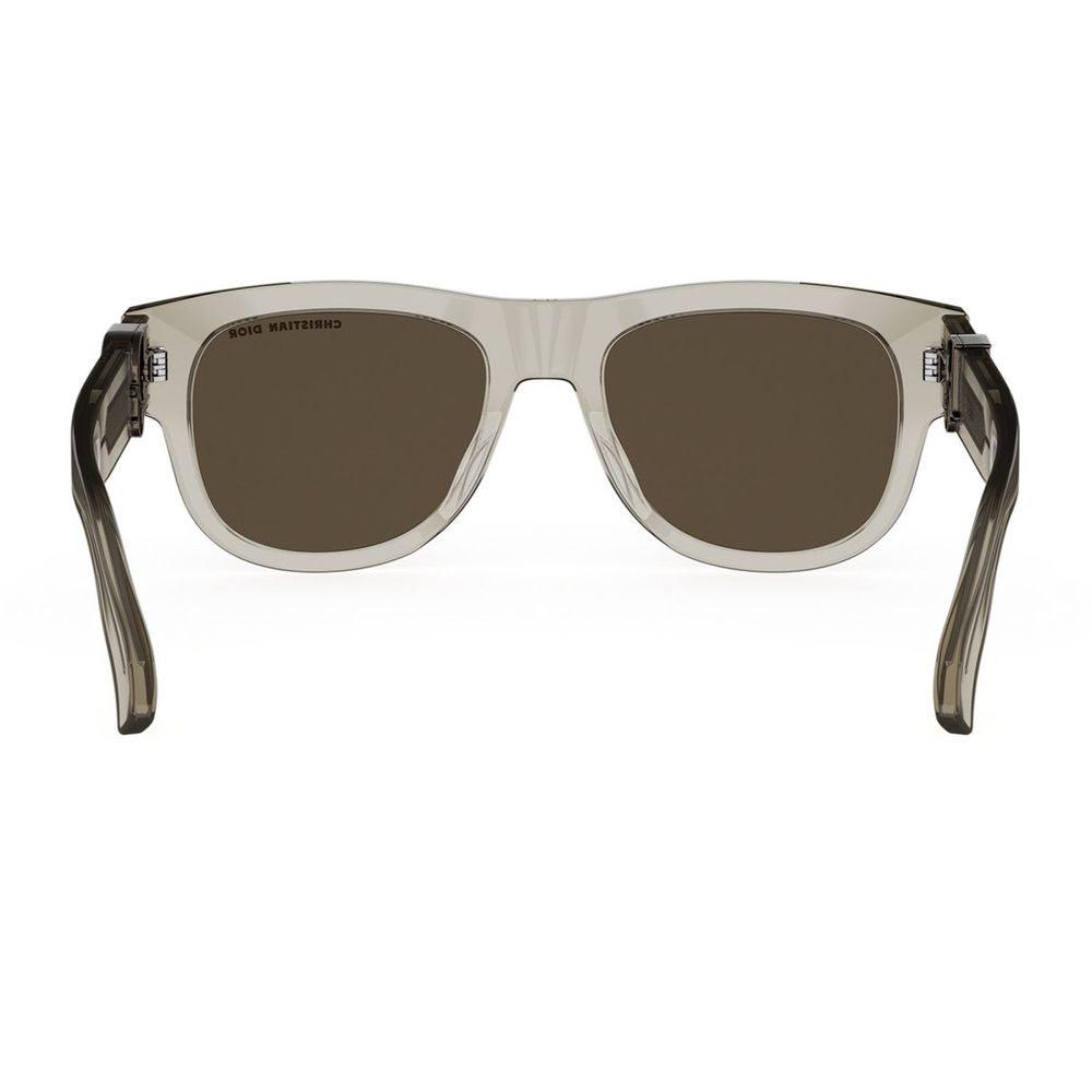 Oblique S4I Transparent Beige Square Glasses