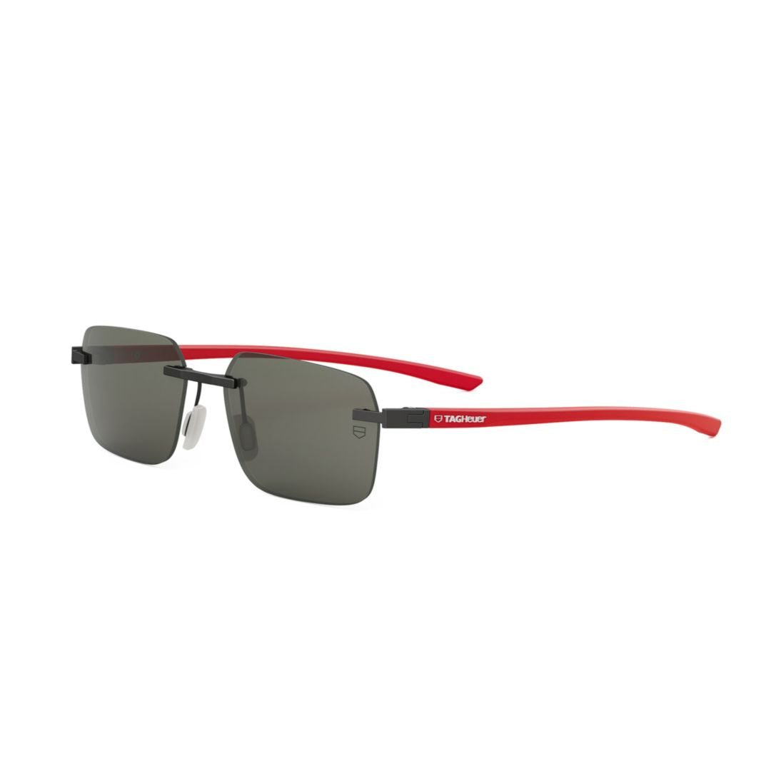 Th40039u Rimless Rectangular Sunglasses