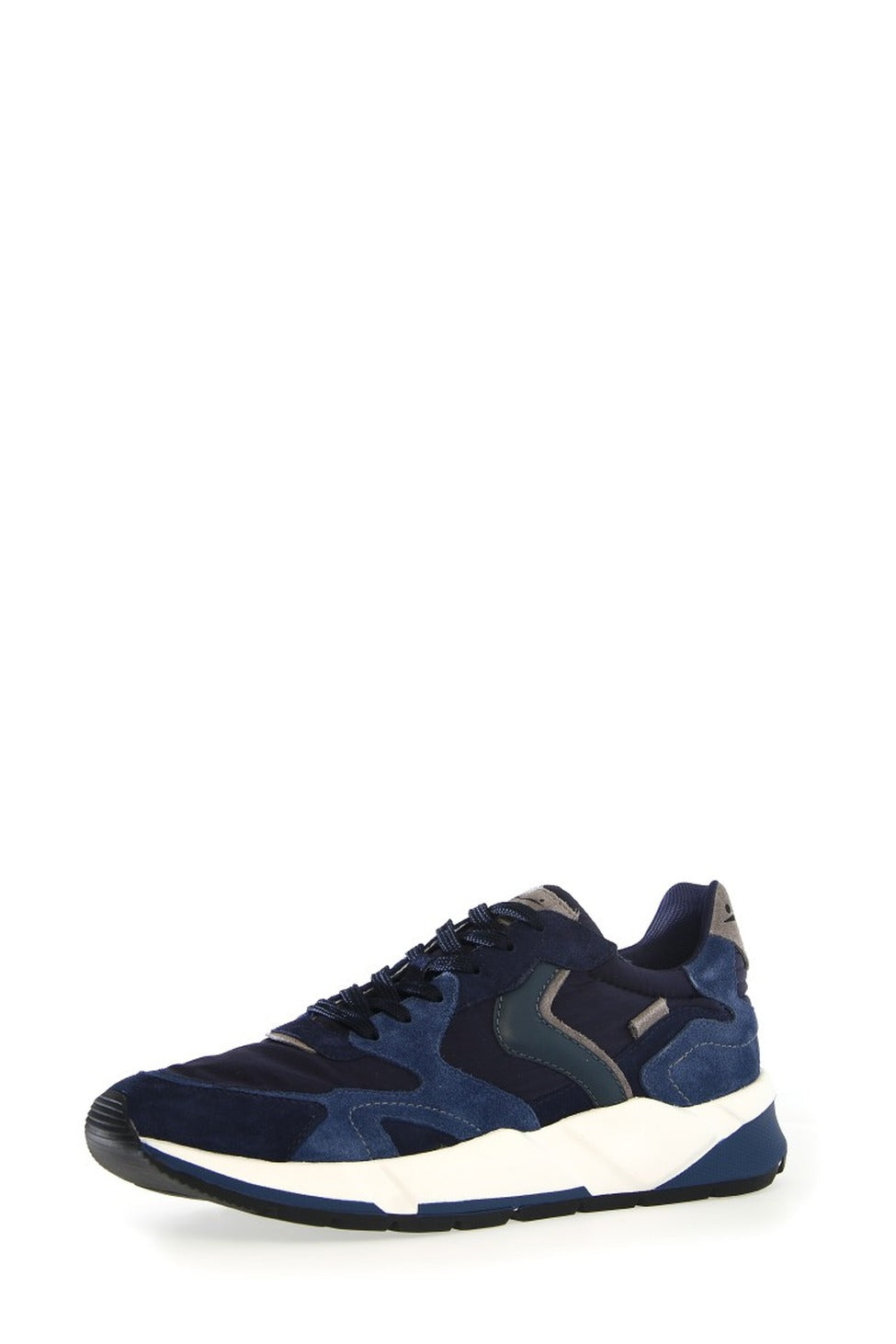 Sporty Sneakers With Technical Fabric Upper