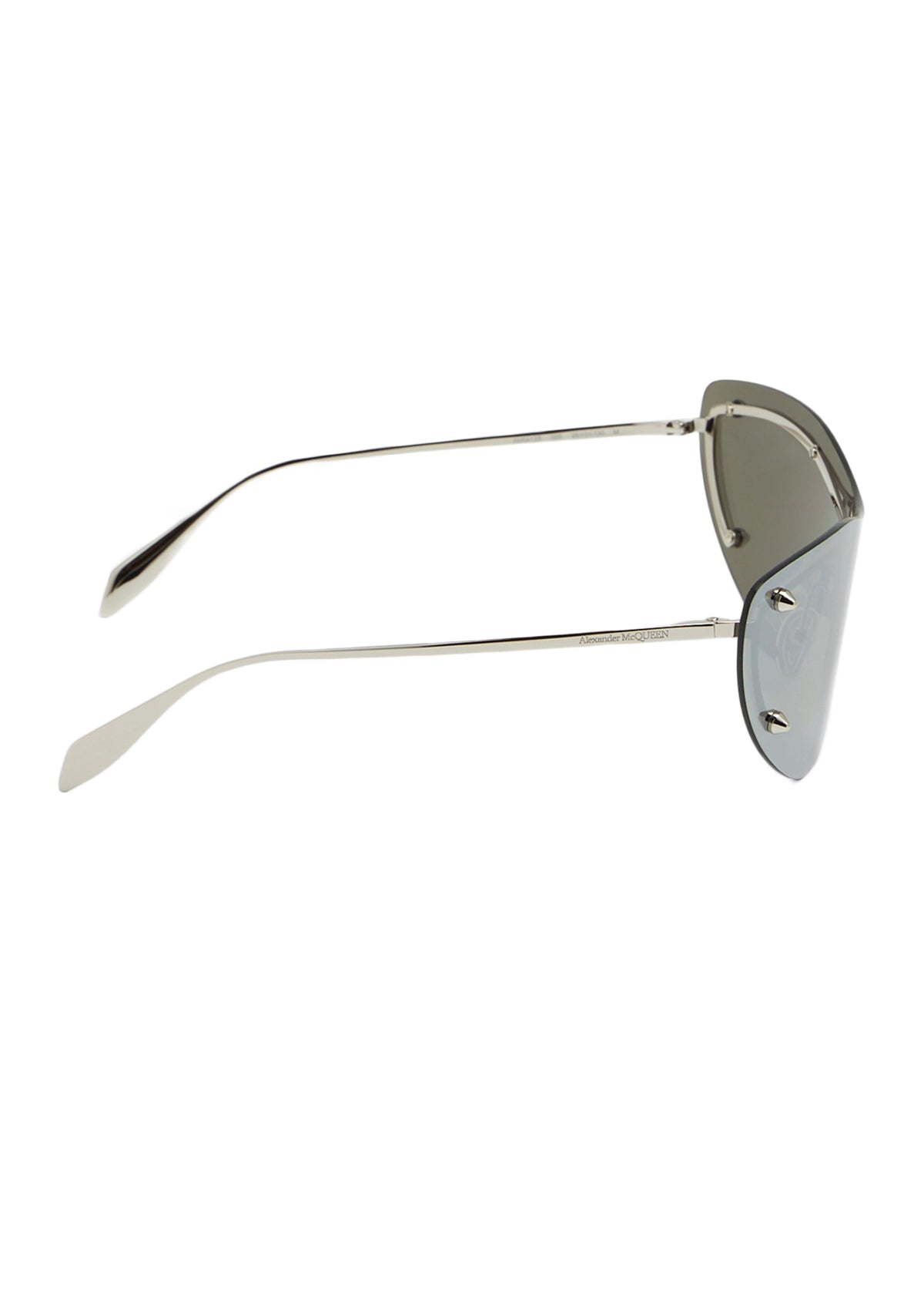 Futuristic Curved Shade Sunglasses