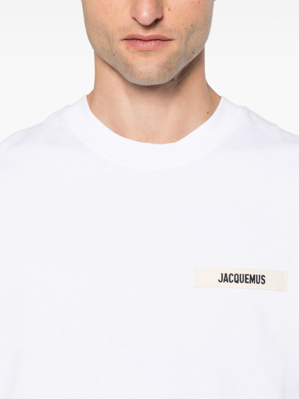 Relaxed-Fit White T-Shirt