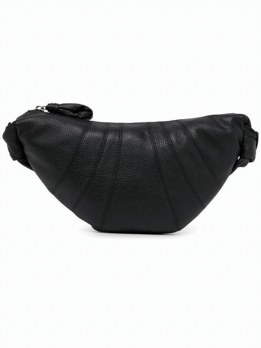 Crescent-Shaped Crossbody Bag with Adjustable Strap