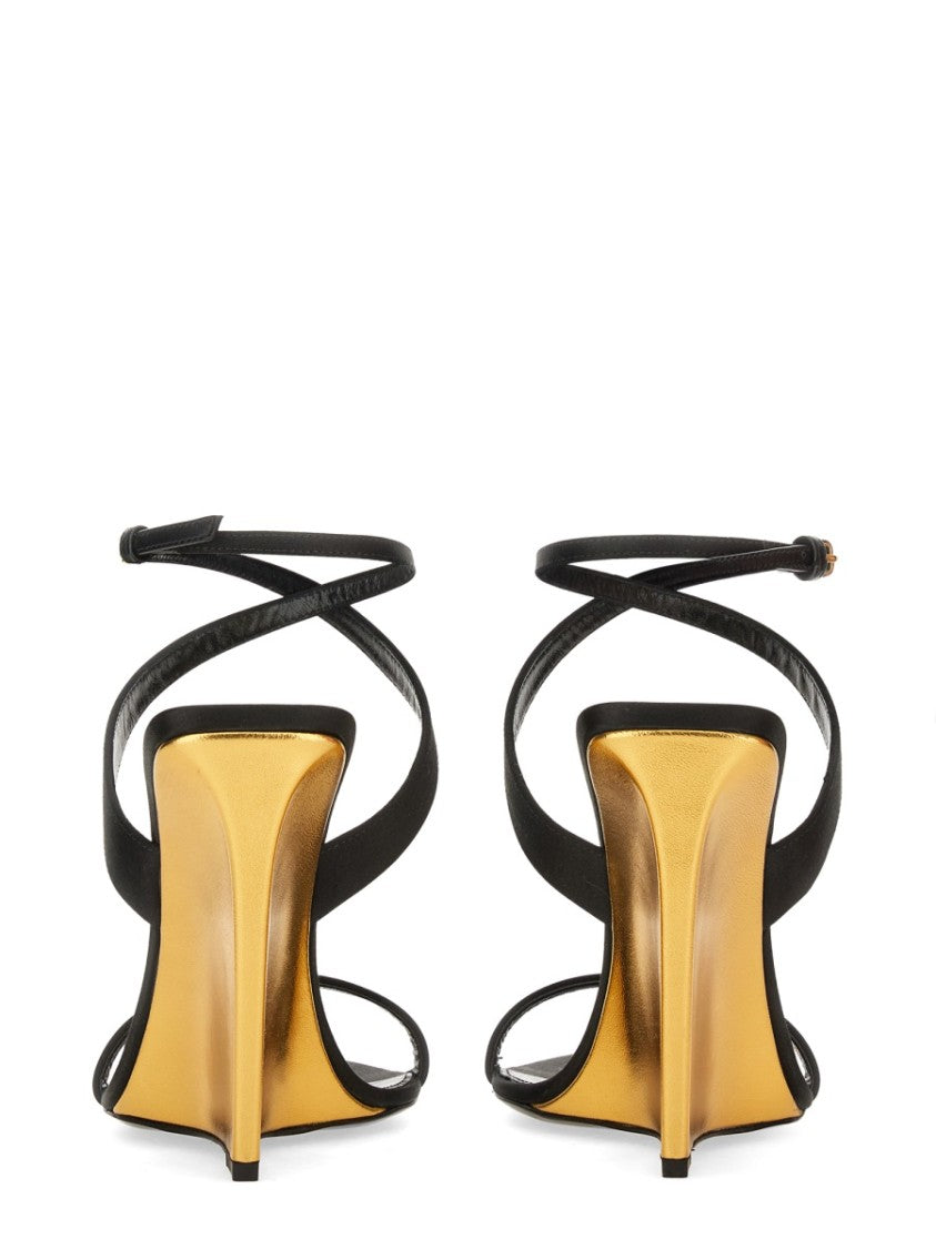 "Salomé" Sandal With Wedge