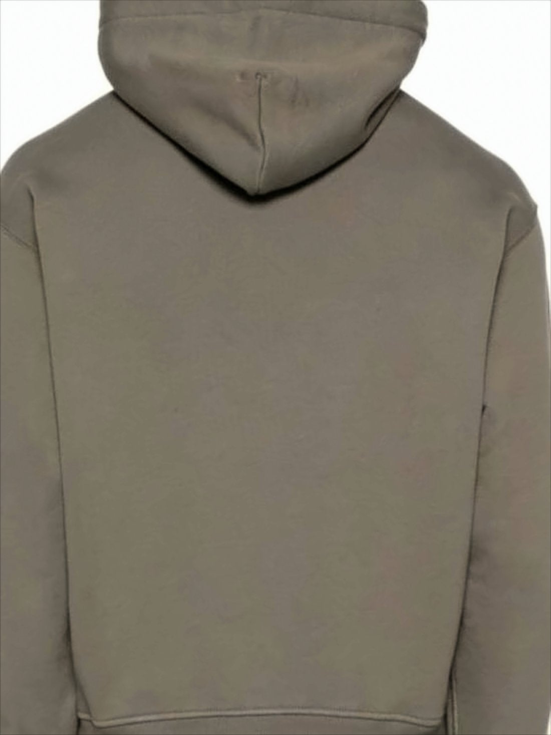 Relaxed Fit Cropped Hoodie With Subtle Logo Detail