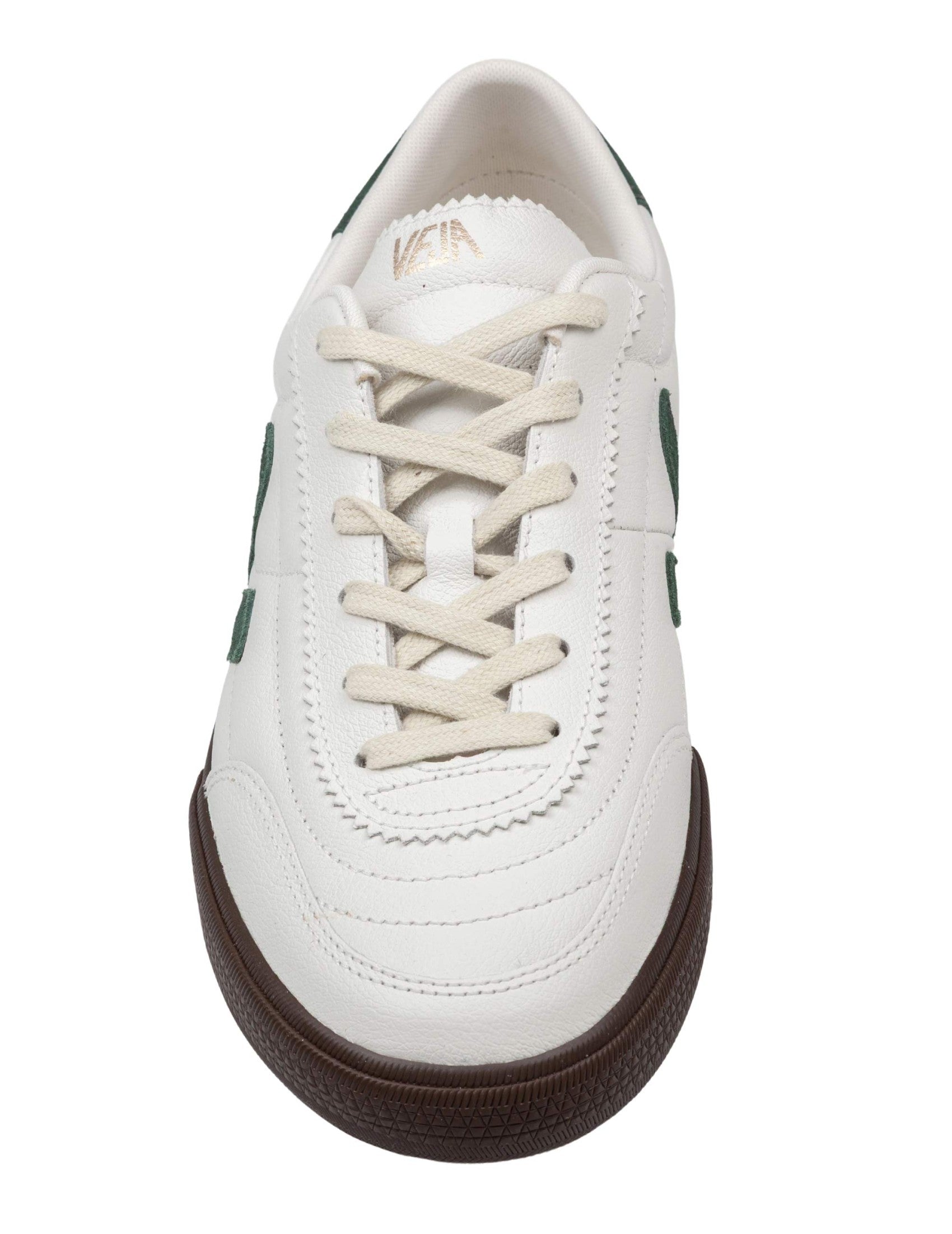 Panenka Leather Sneakers With Sustainable Accent And Low-Top Design