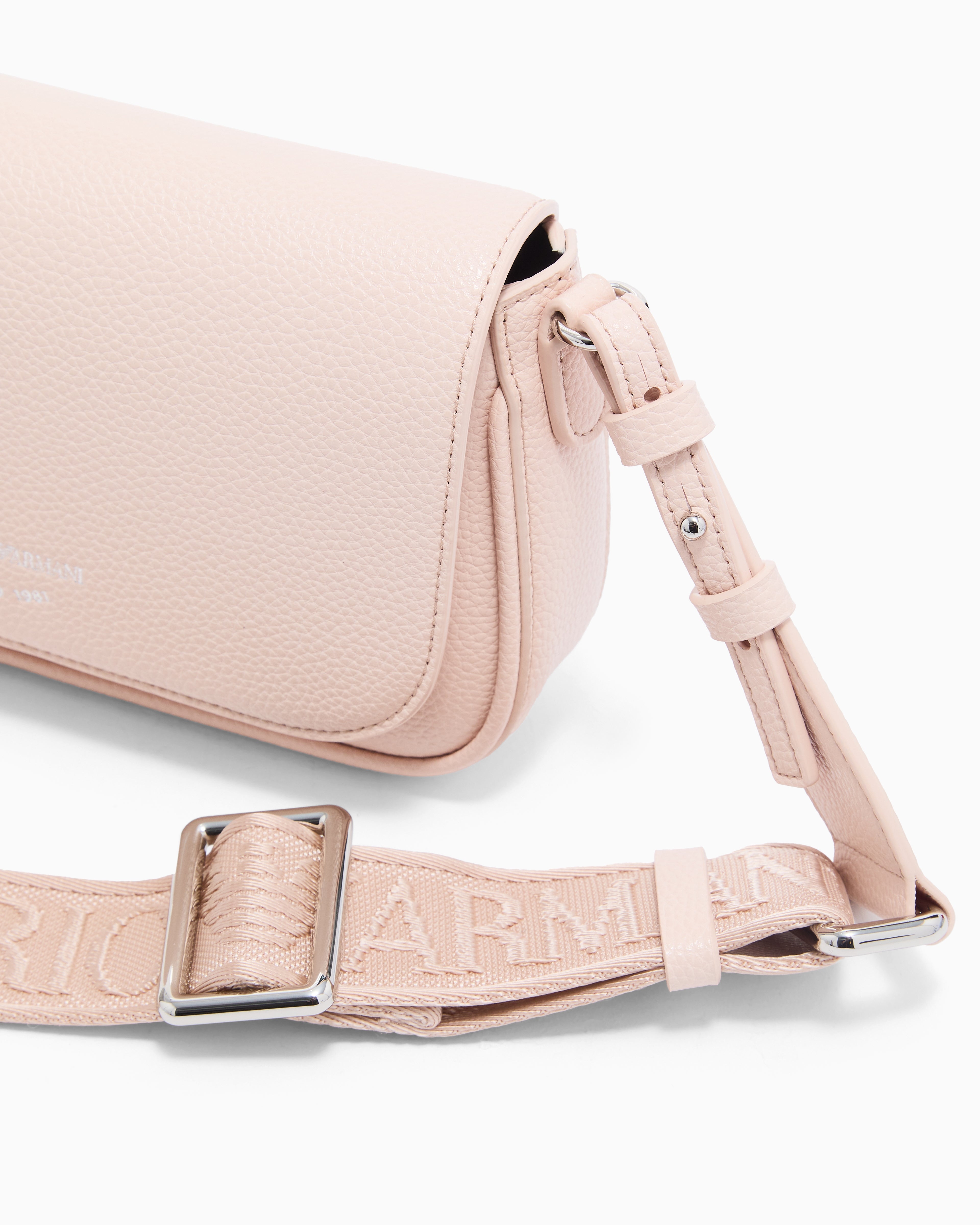 Deer Print Leather Mini Shoulder Bag