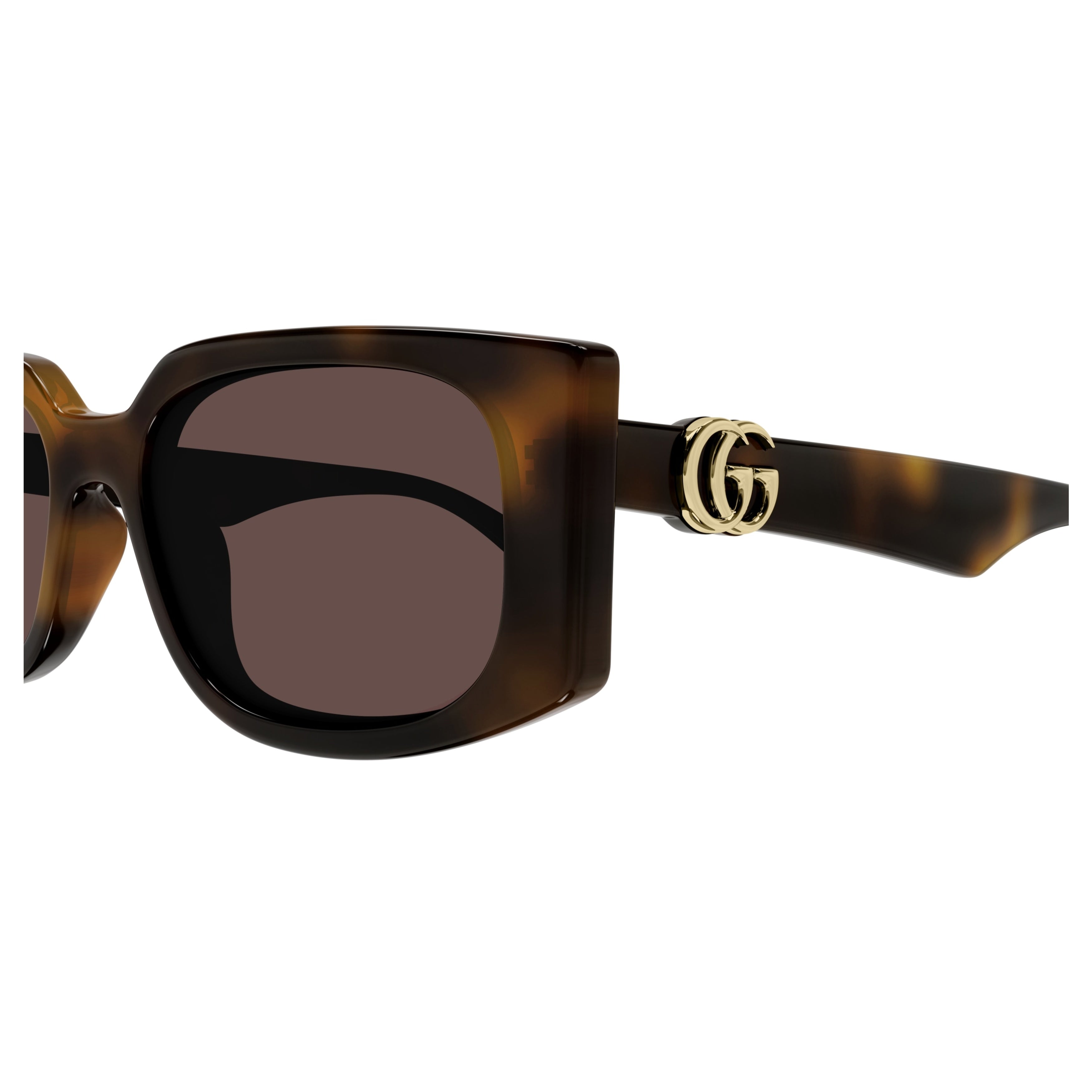 Gg1534s Tortoiseshell Pattern Oversized Sunglasses