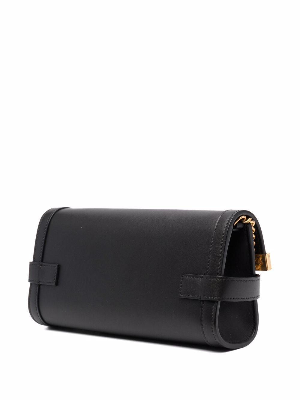 Black Leather Shoulder Bag