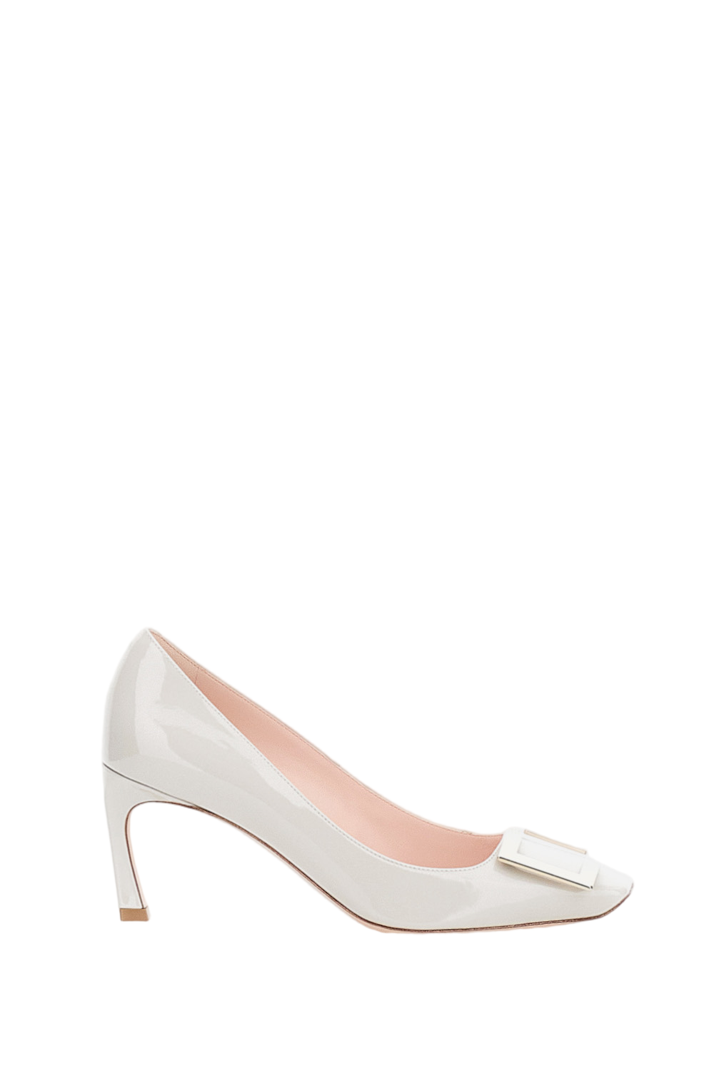 Refined Grey Shoes with Moderate Heel