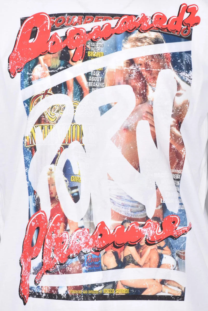 Cotton T-shirt - White Men