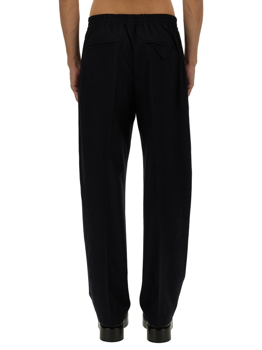 Tailored Wool Pants with Classic Fit