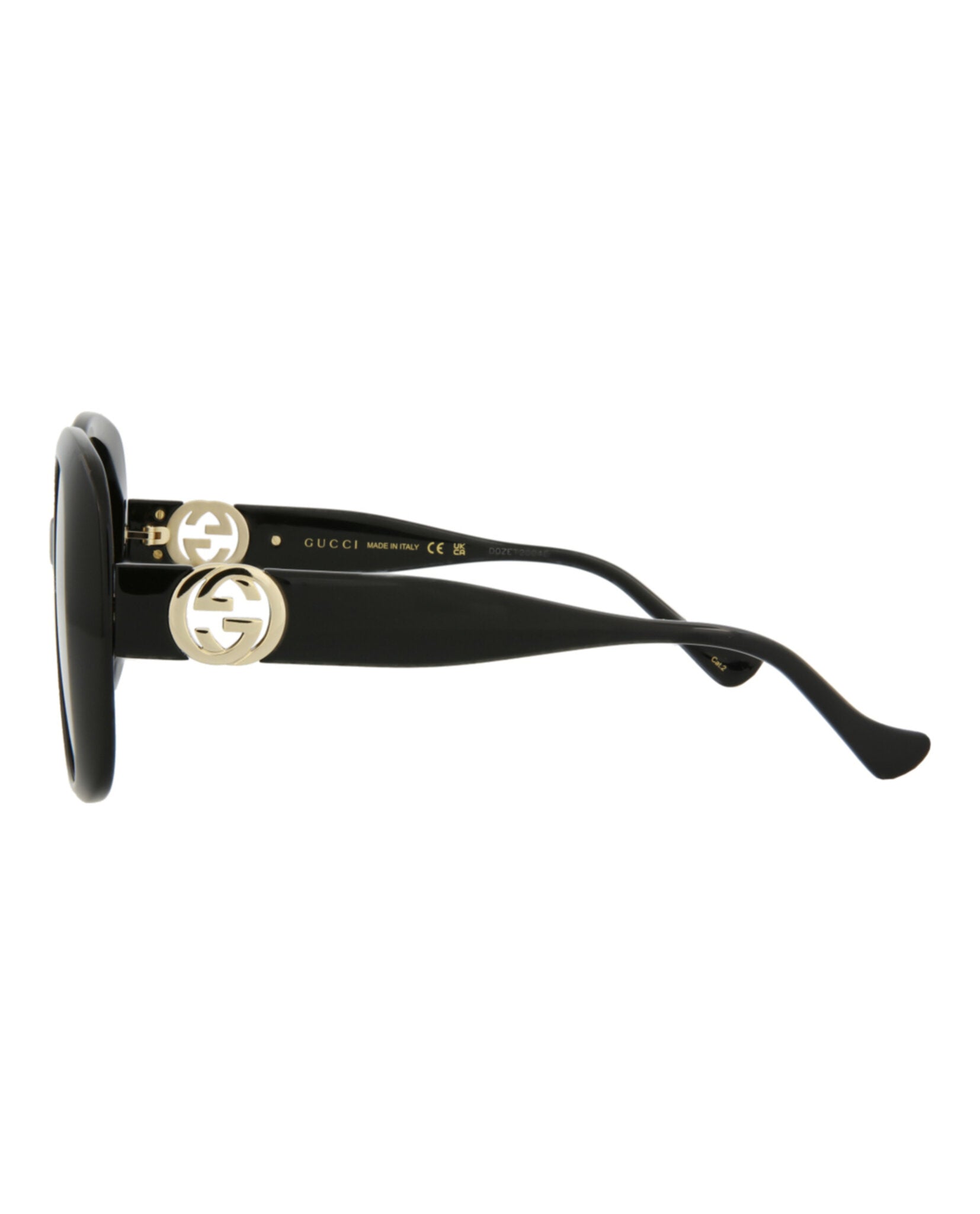 Square-Frame Injection Sunglasses