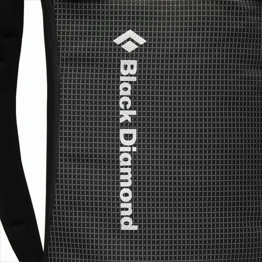 Grid-Patterned Nylon Backpack With Compression Straps And Padded Shoulder Support