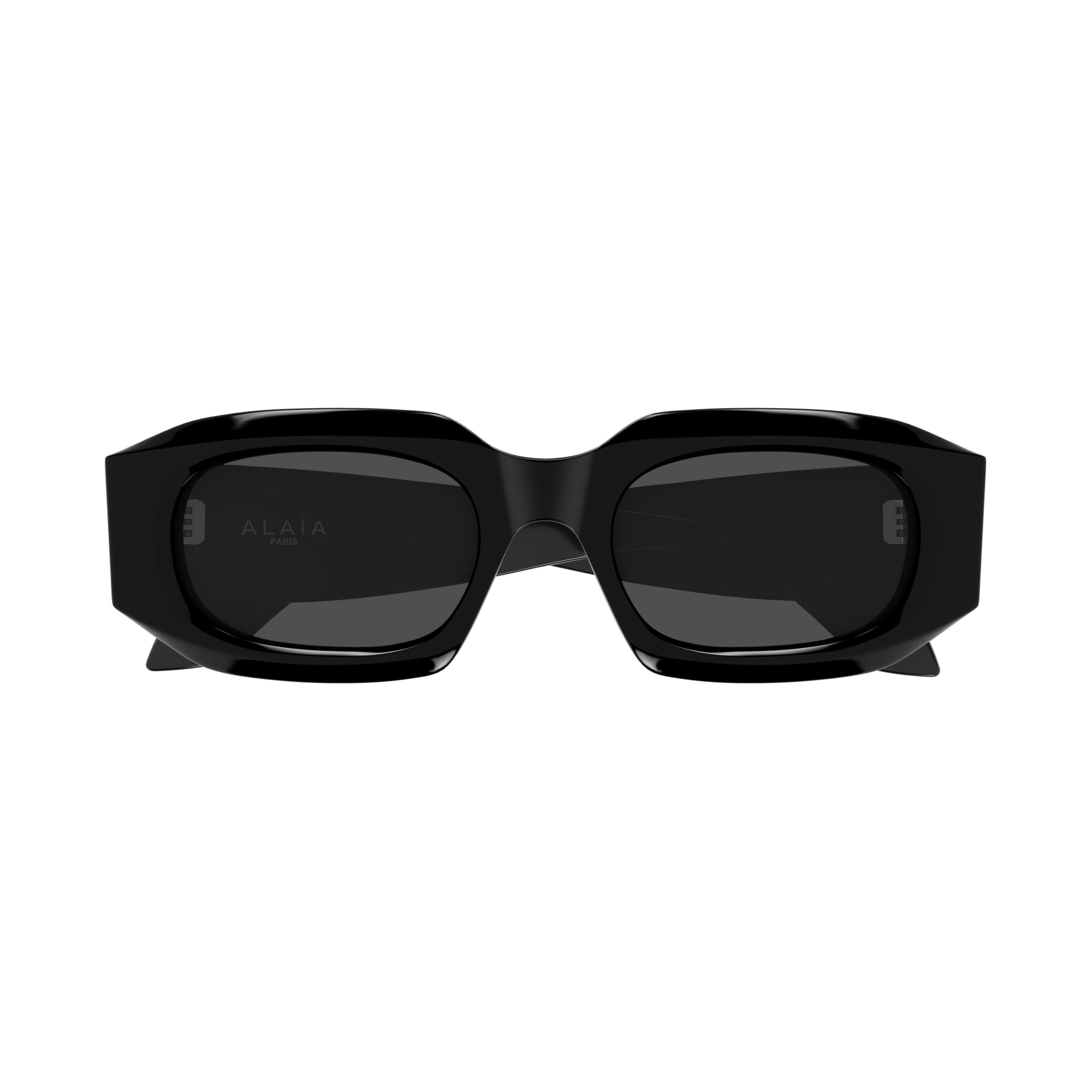 Aa0086s Bold Rectangular Sunglasses with Wide Temples