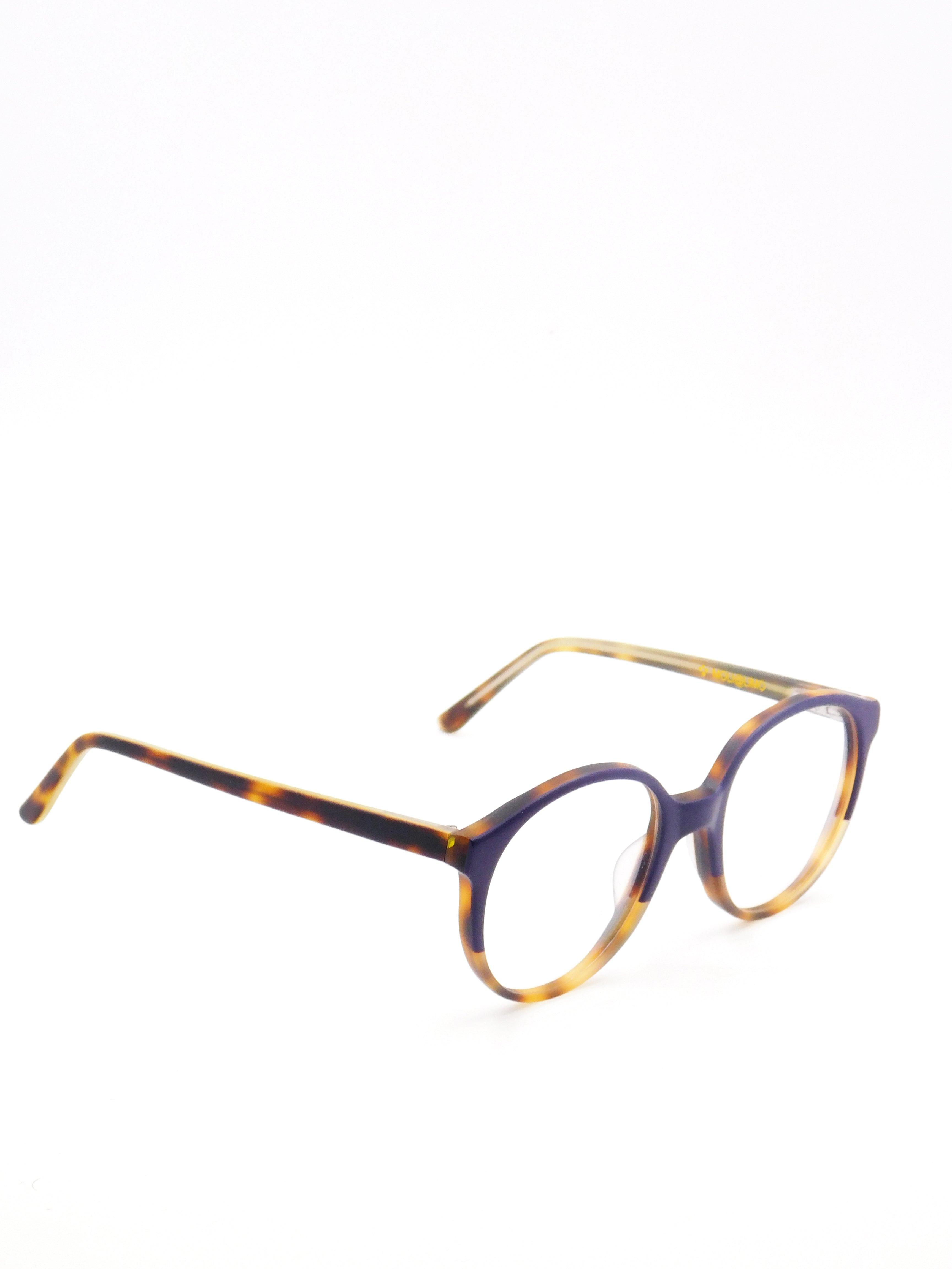 Round Multicolour Acetate Optical Frames with Comfortable Fit