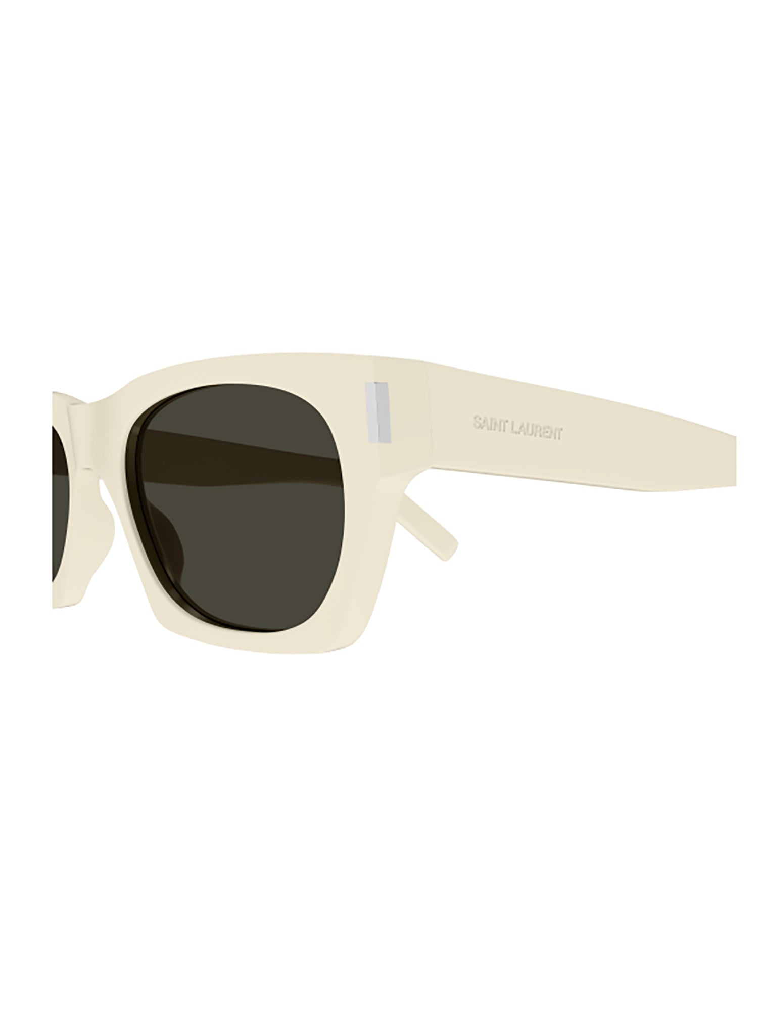Brown Acetate Sunglasses with Bold Angular Frame
