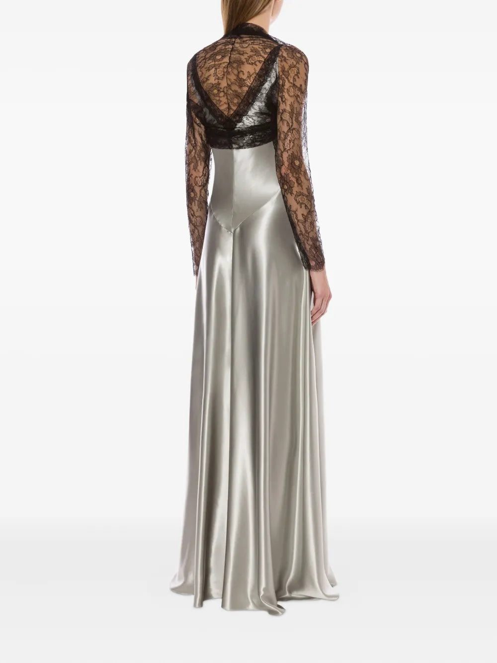 Flowing Silhouette Dress with Delicate Draping