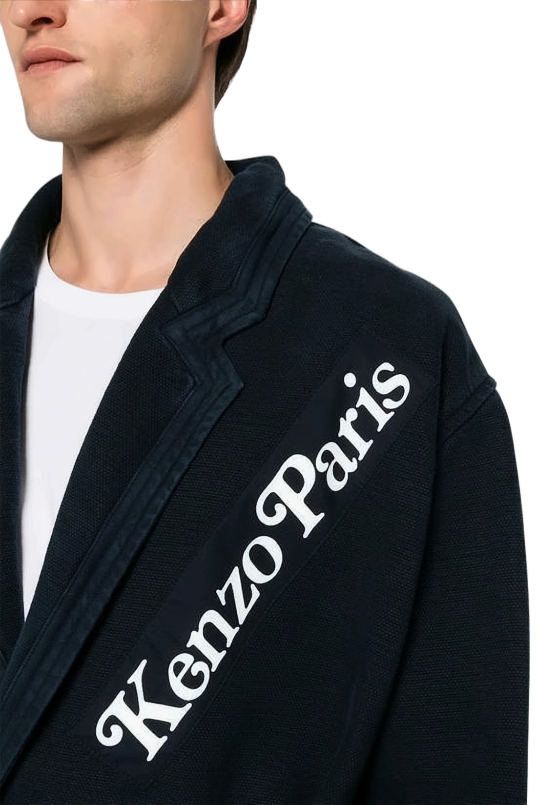 Relaxed Fit Navy Kenzo Jacket