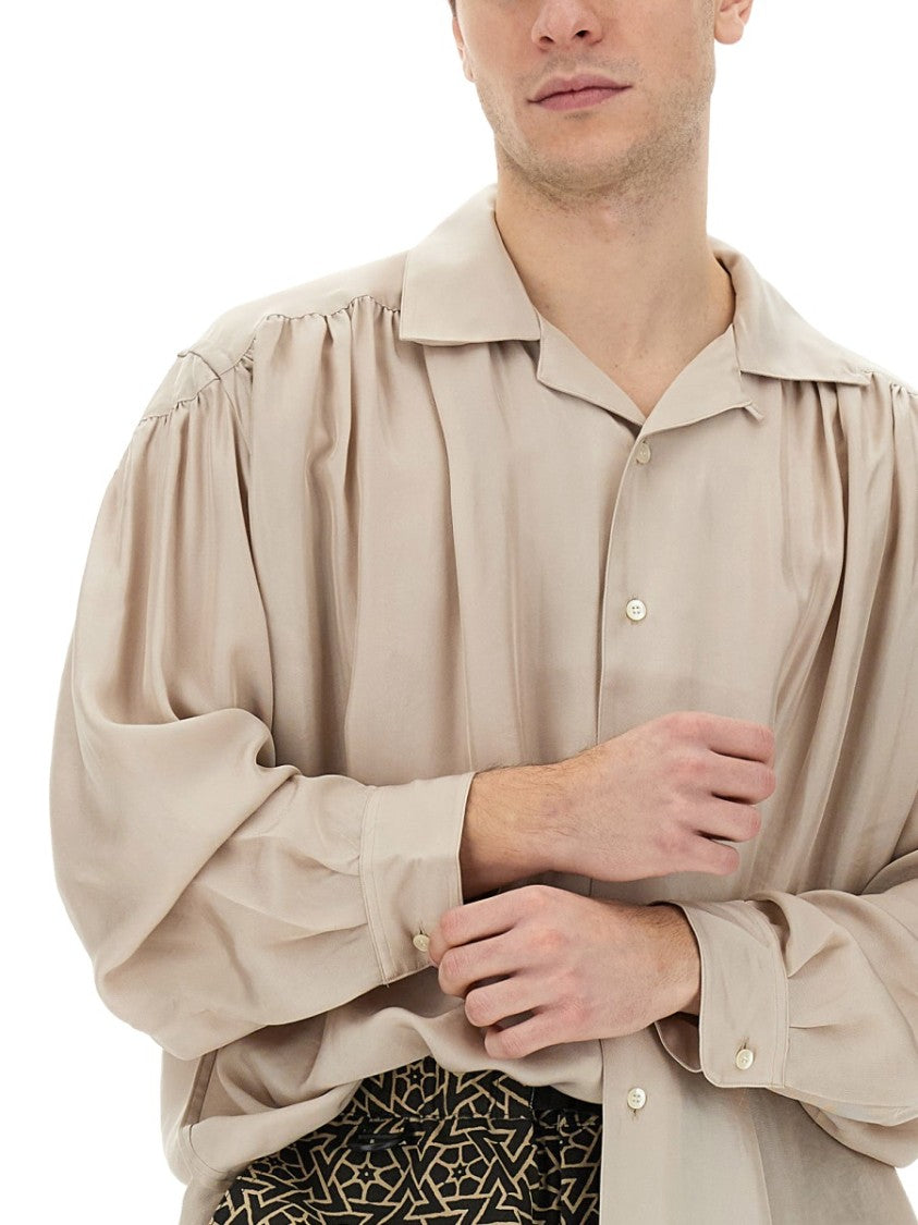 Relaxed Fit Twill Shirt