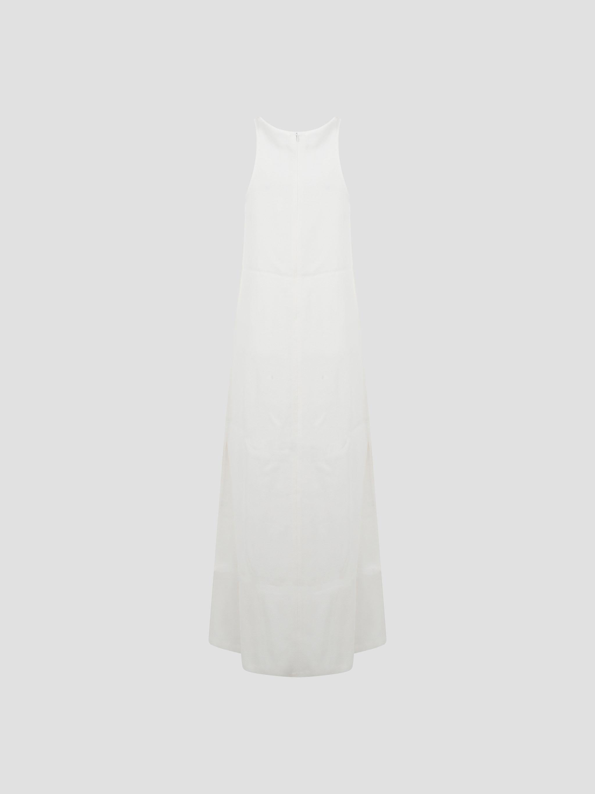 Scoop-Neck Sable Dress