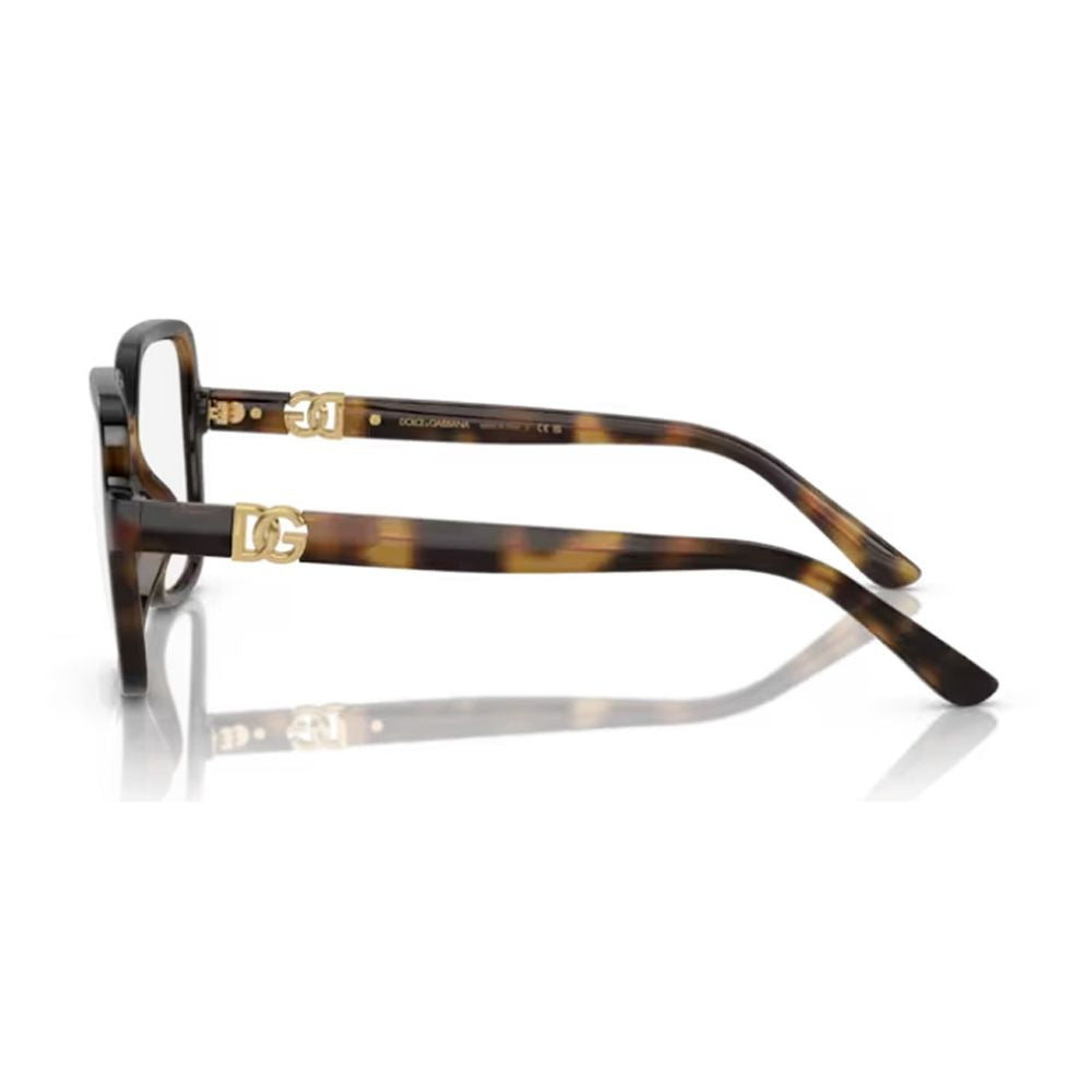 Dg5105U Dg Crossed Oversized Tortoiseshell Acetate Sunglasses