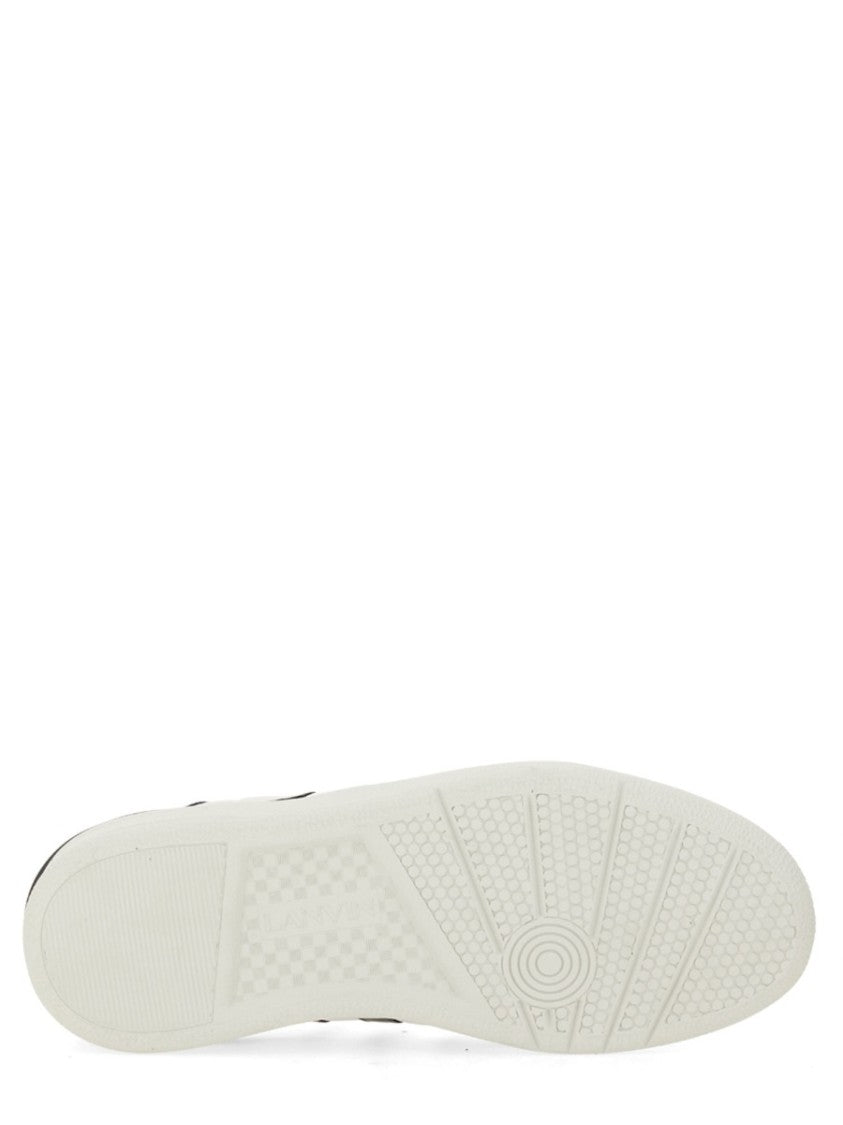 "Clay" Calf Leather Accents Sneakers