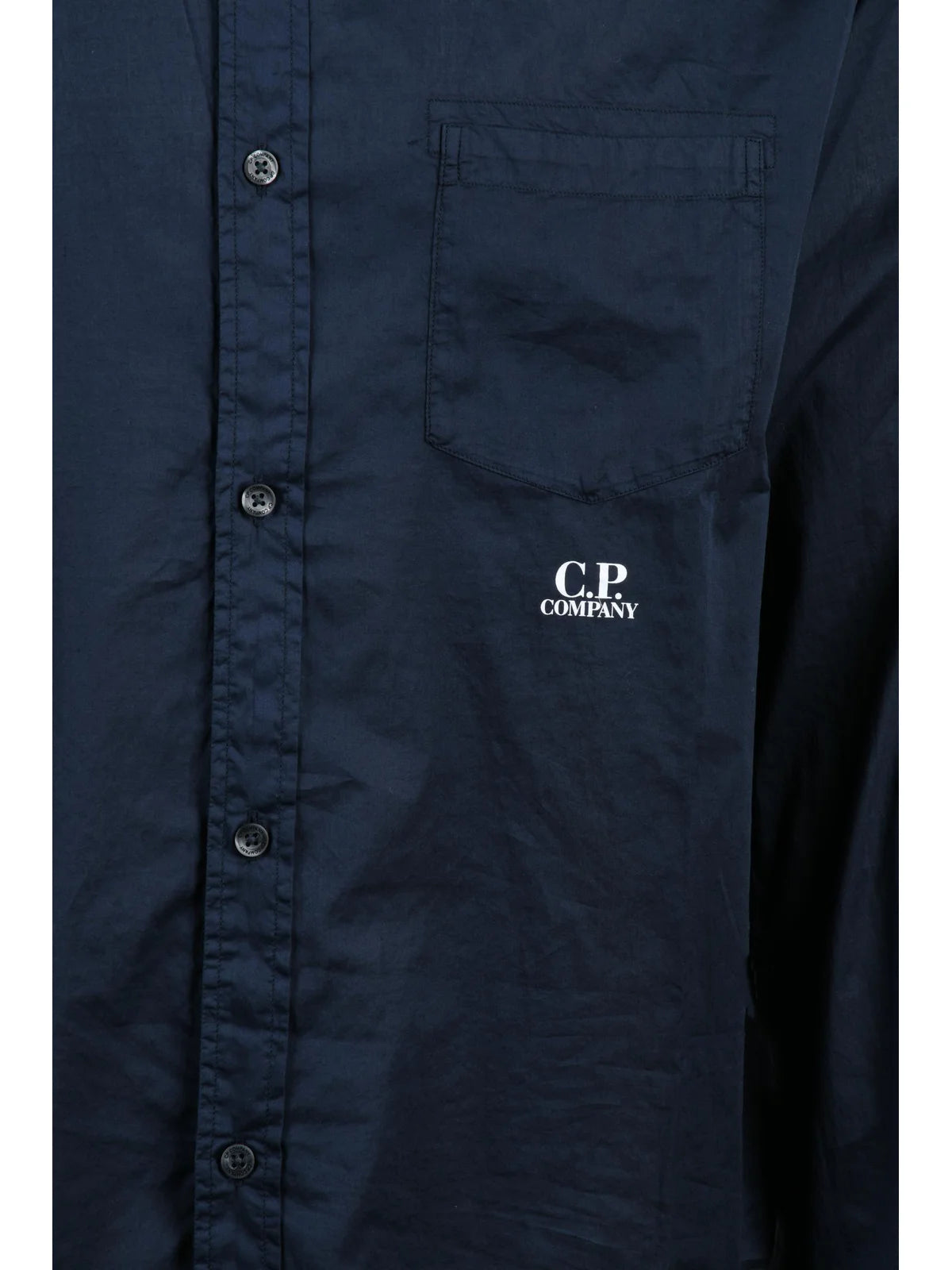 Midnight Blue Cotton Men Shirt