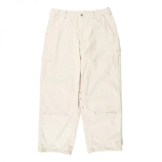 Relaxed High-Waisted Straight Pants With Large Patch Pockets