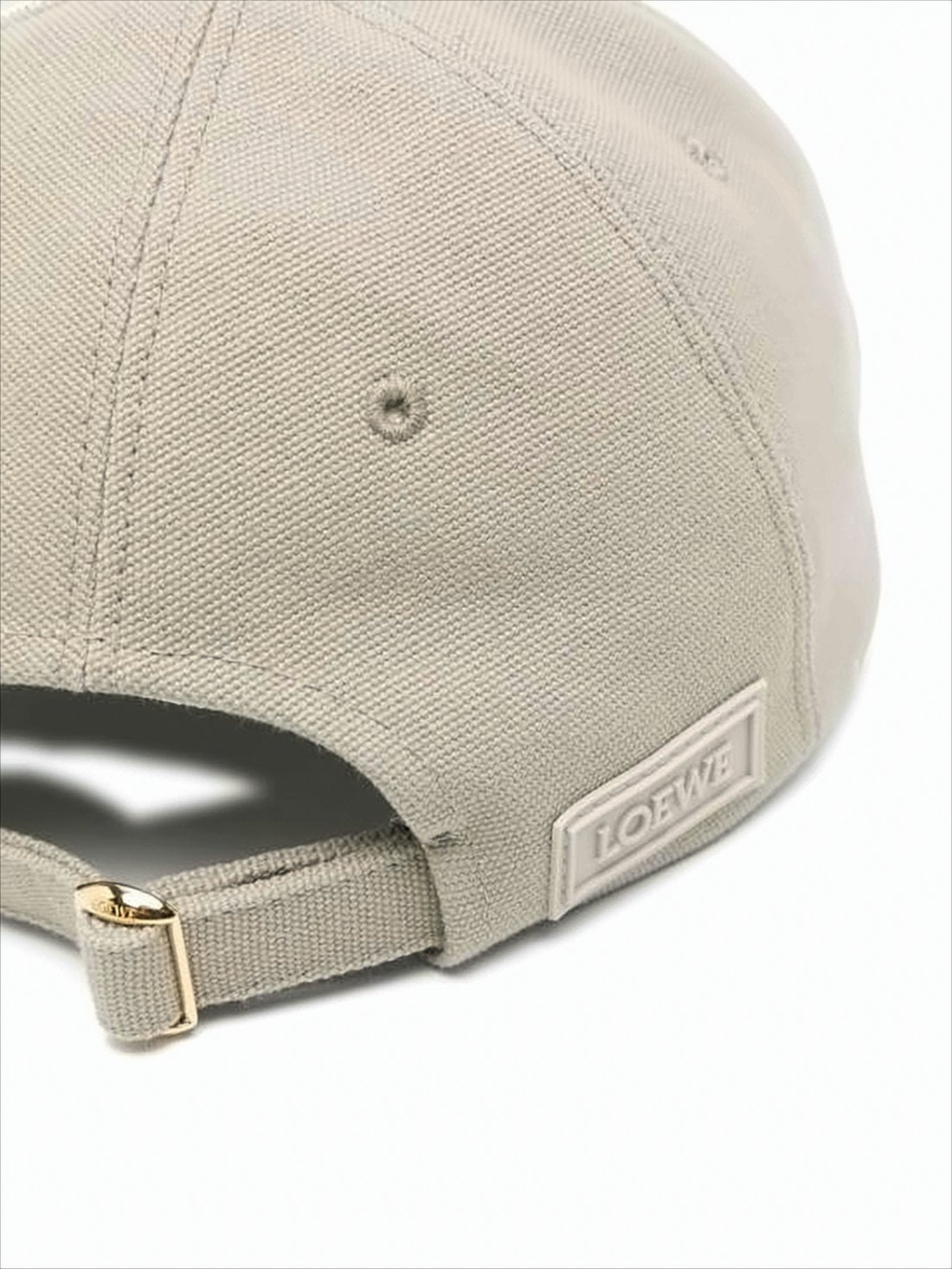 Textured Cotton Baseball Cap with Embossed Detailing