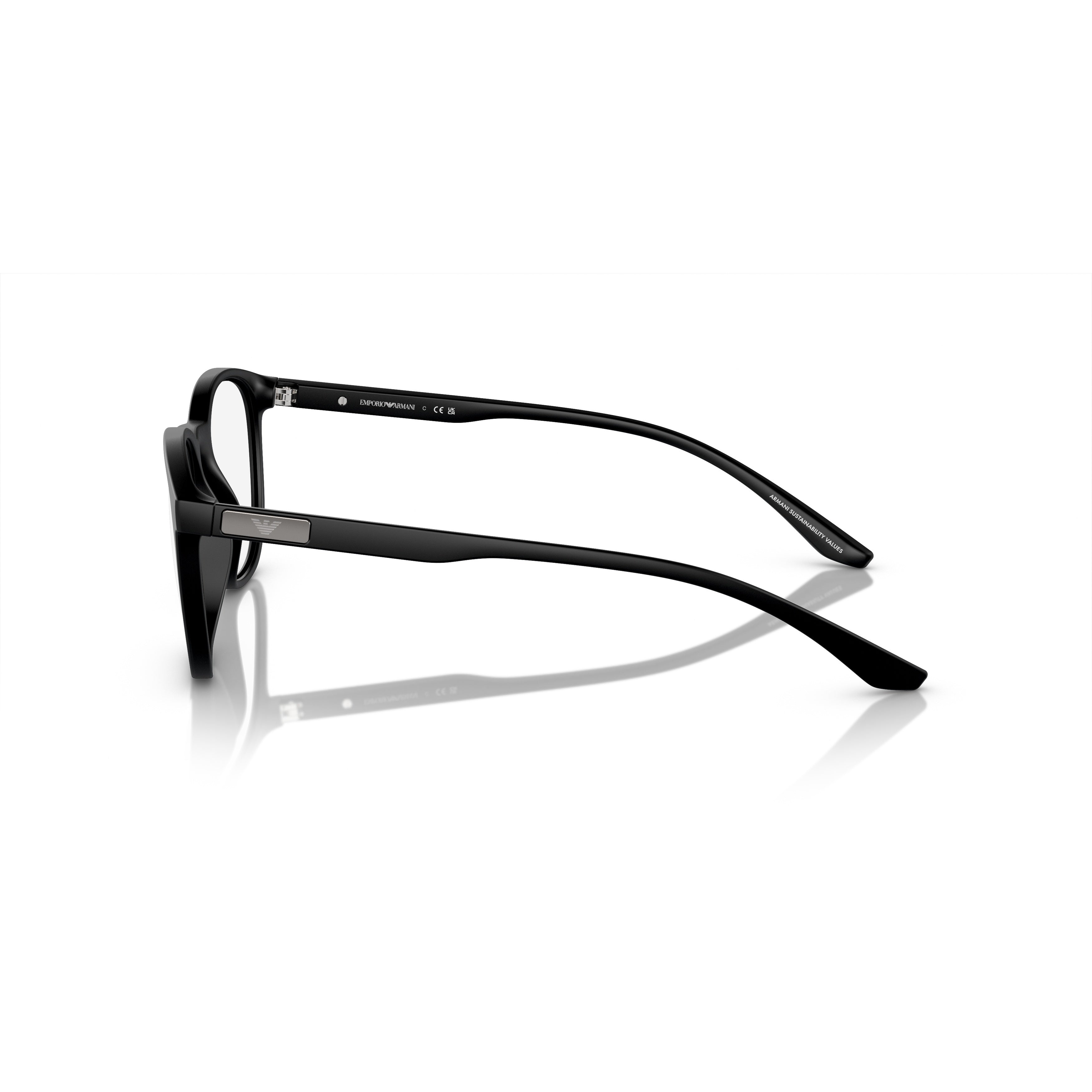0ea3229 Matte Black Rectangular Frame Eyeglasses
