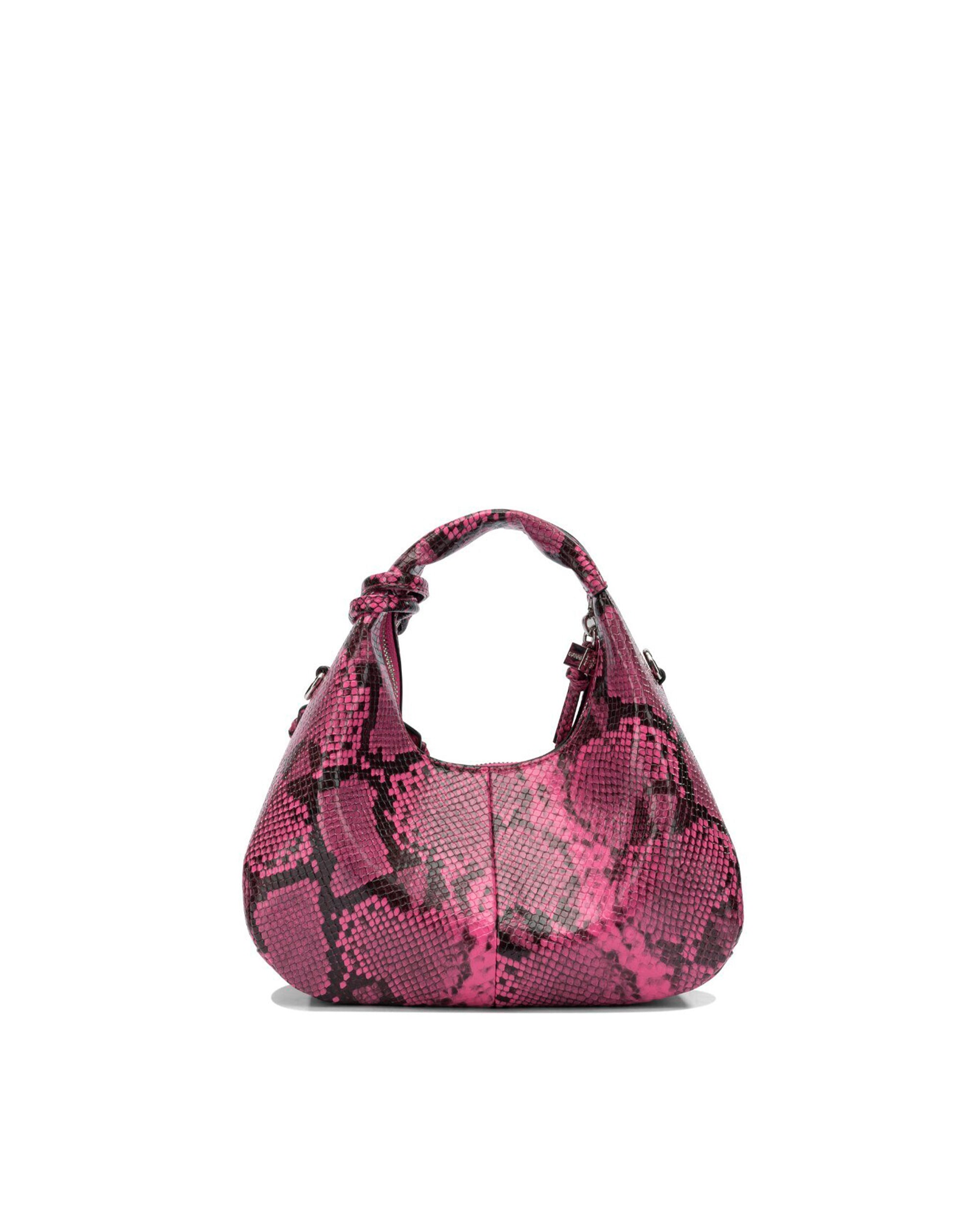 Snake Pink Mini Hobo