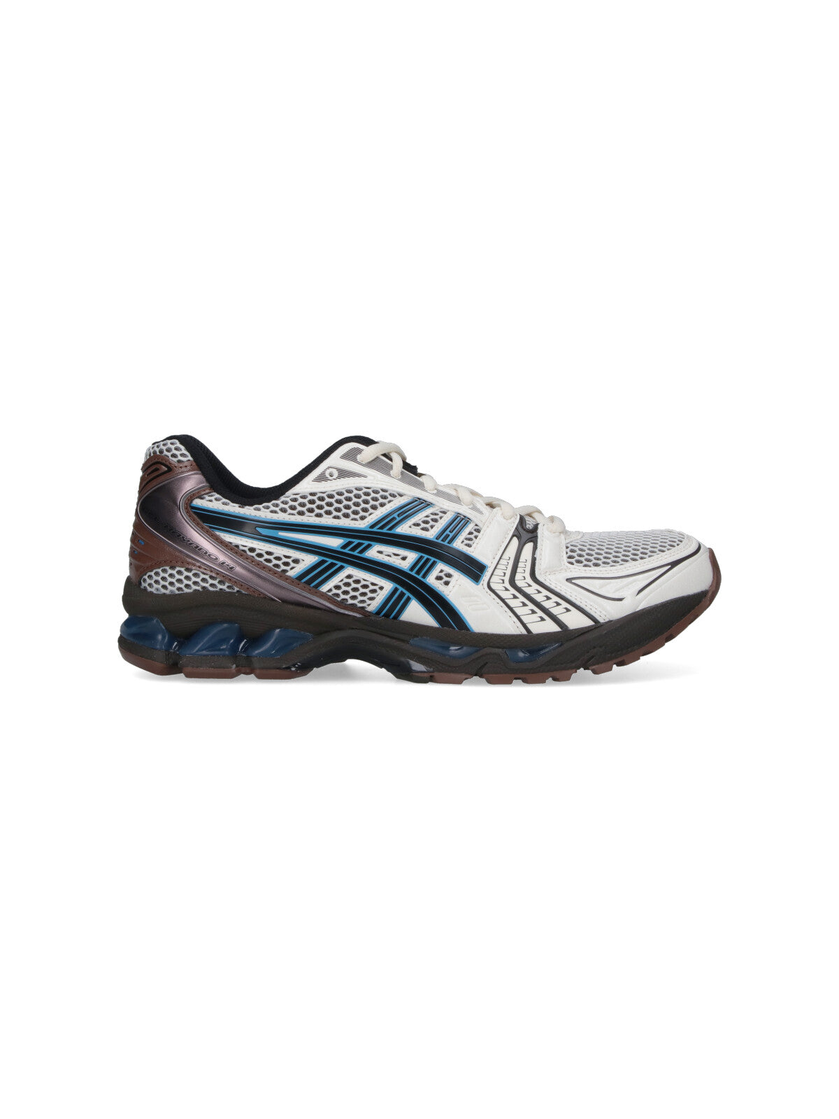 “Gel-Kayano 14” Sneakers – Cream and Brown