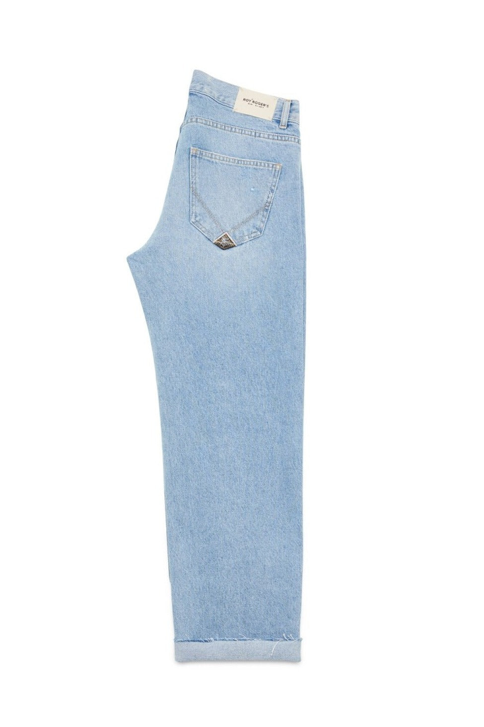 Light-Wash Boyfriend Jeans