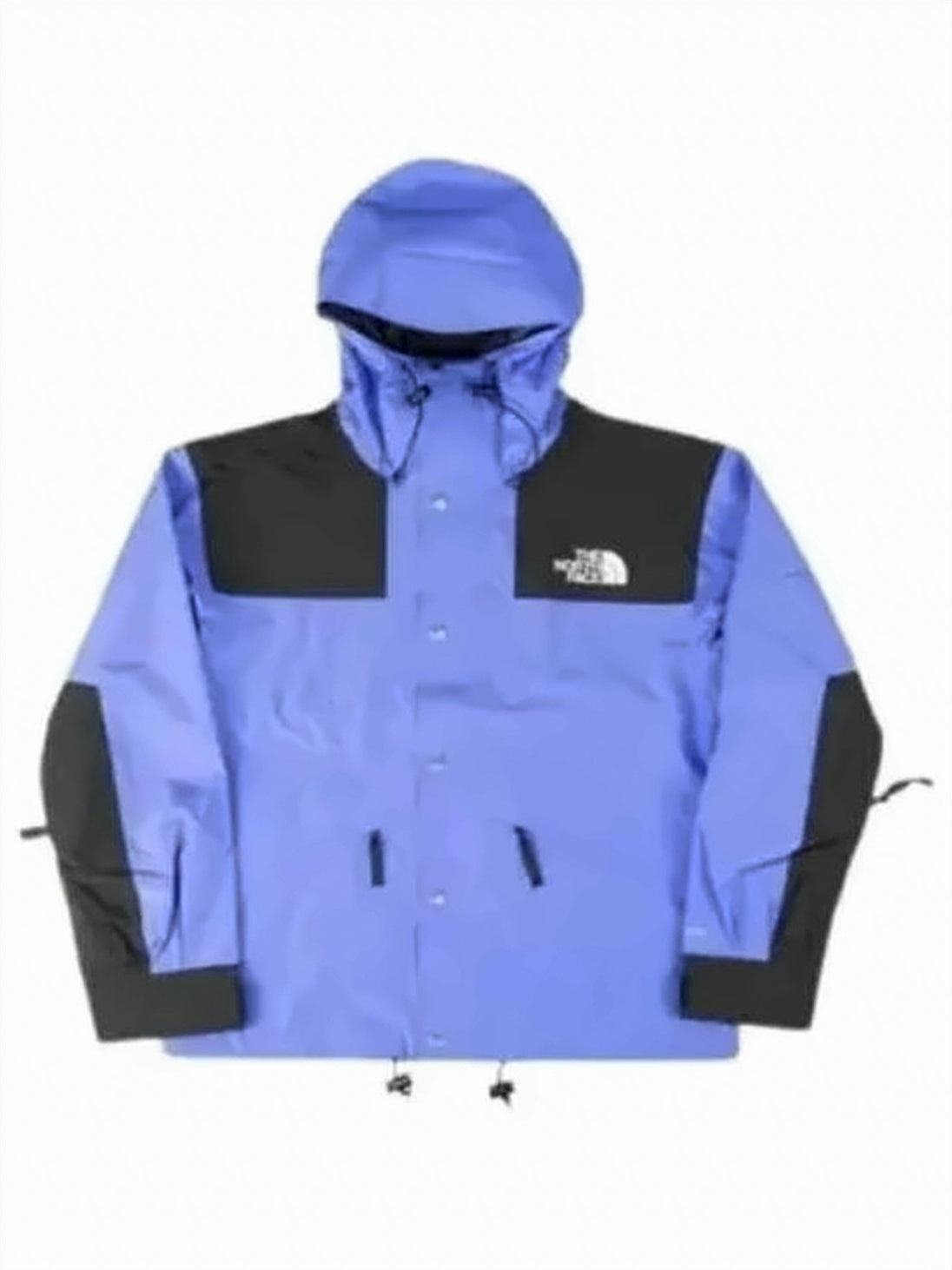 Color-Block Design Hooded Jacket with Adjustable Features