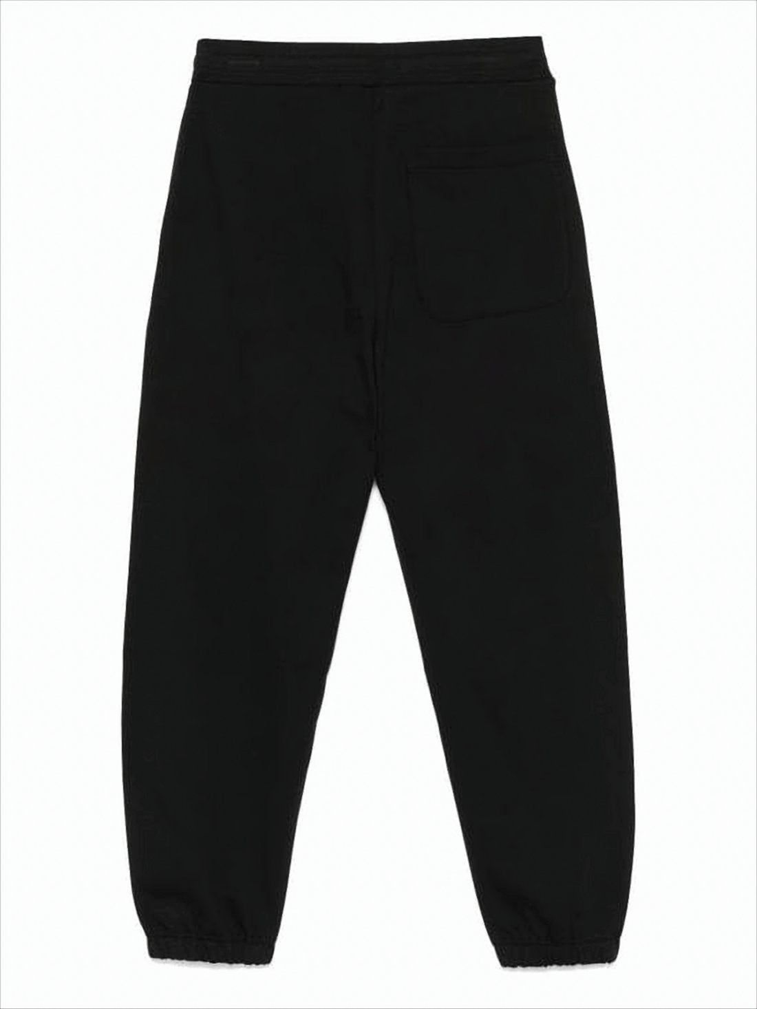 Relaxed Fit Black Jogger Pants