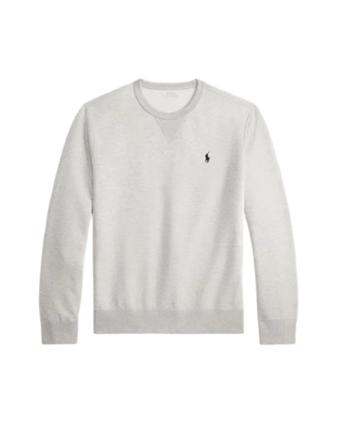 Light Heather Polo Sweatshirt