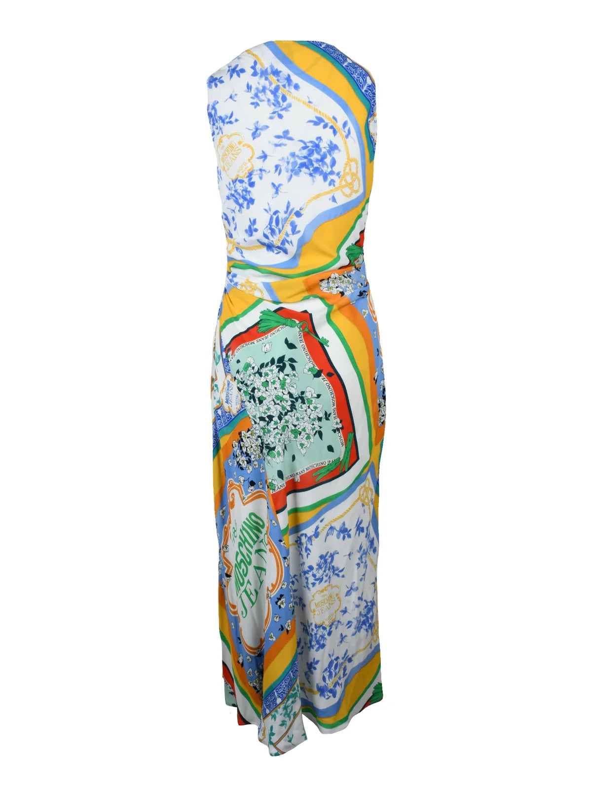 Long Flared Dress - Multicolor